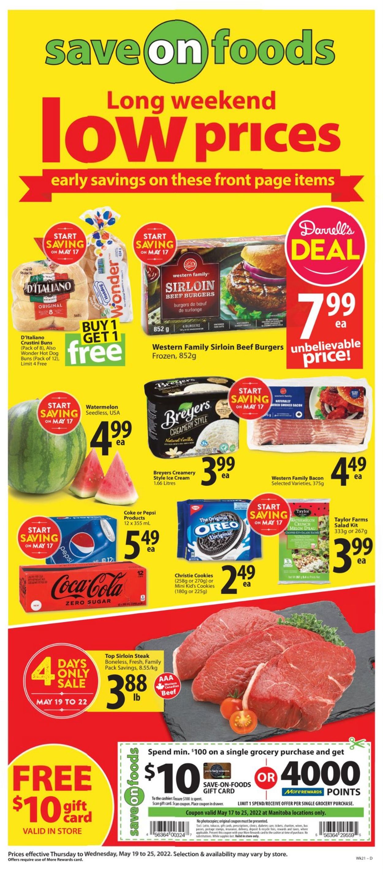 Save-On-Foods Flyer - 05/19-05/25/2022