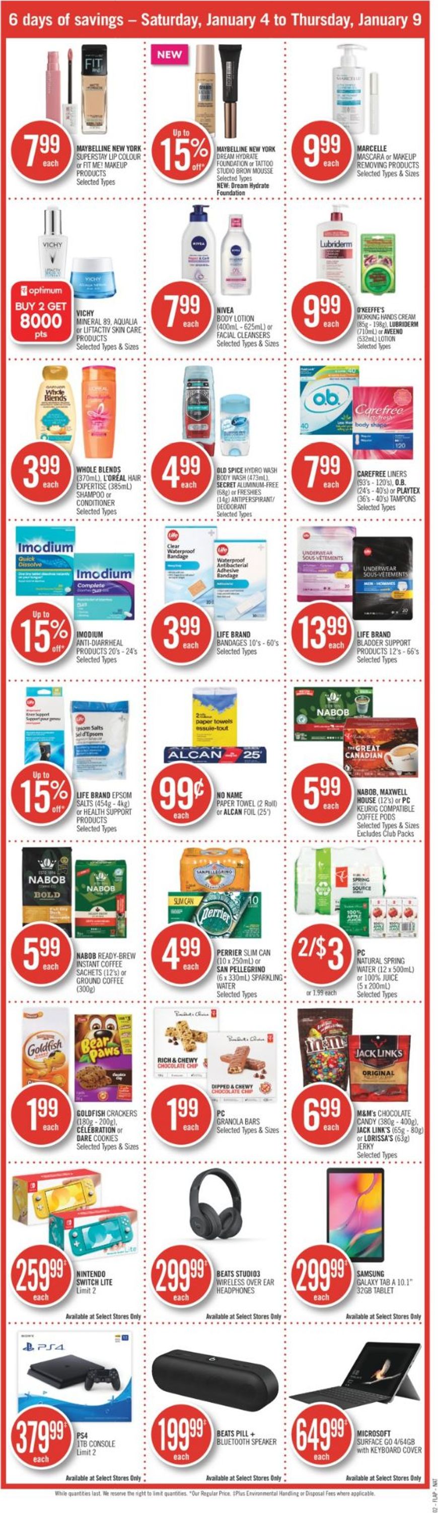 Shoppers Flyer - 01/04-01/09/2020 (Page 2)