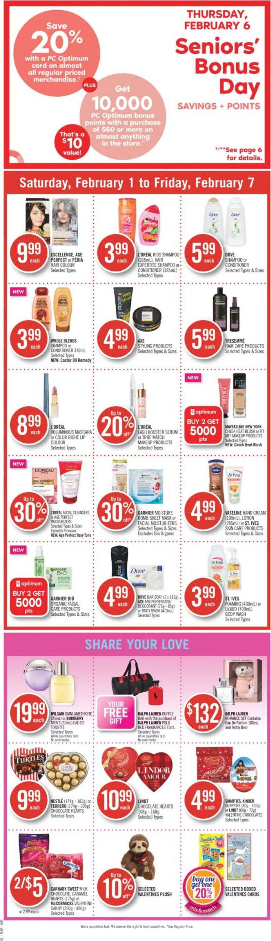 Shoppers Flyer - 02/01-02/07/2020 (Page 3)