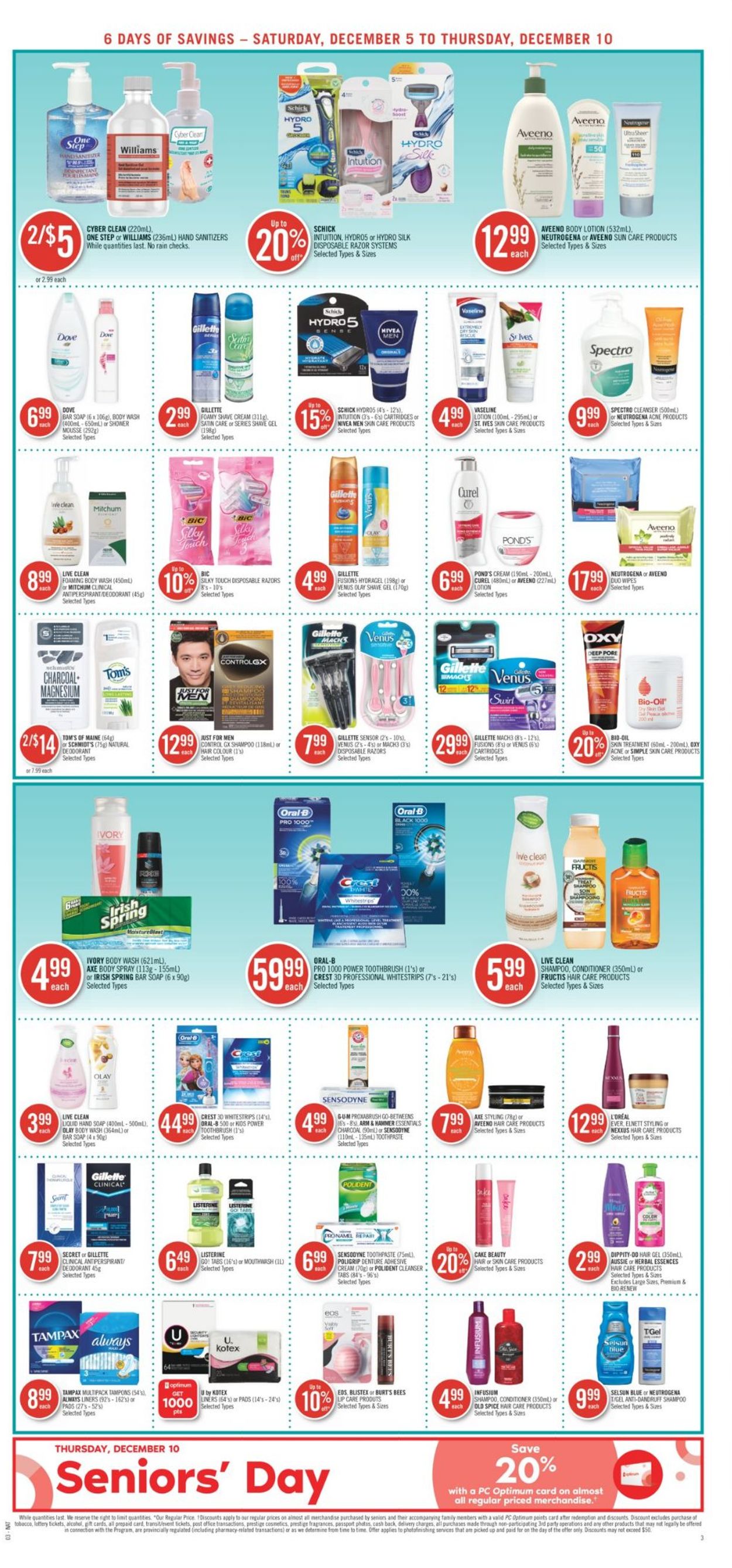 Shoppers - Holiday 2020 Flyer - 12/05-12/10/2020 (Page 7)