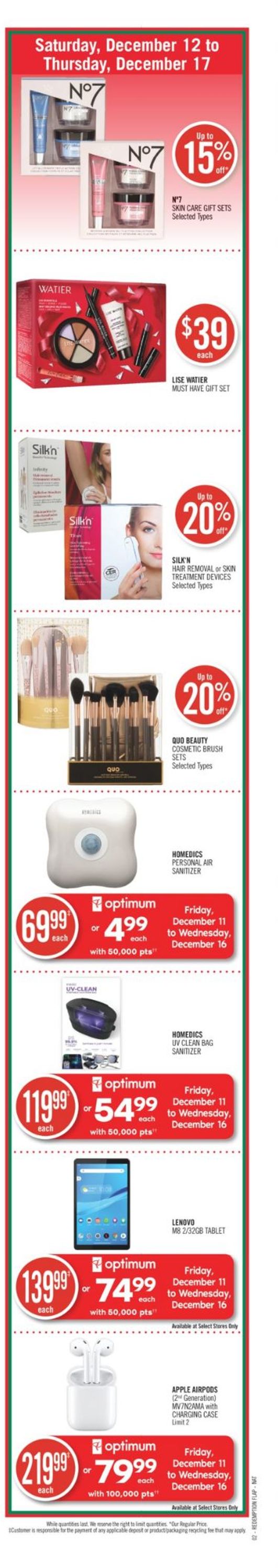 Shoppers - Holiday 2020 Flyer - 12/12-12/17/2020 (Page 3)