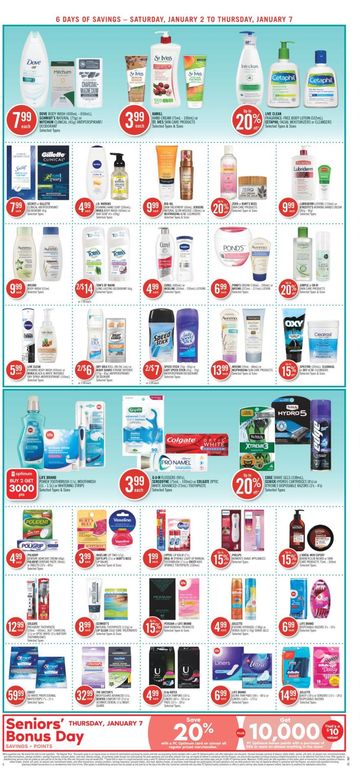Shoppers Flyer - 01/02-01/07/2021 (Page 12)