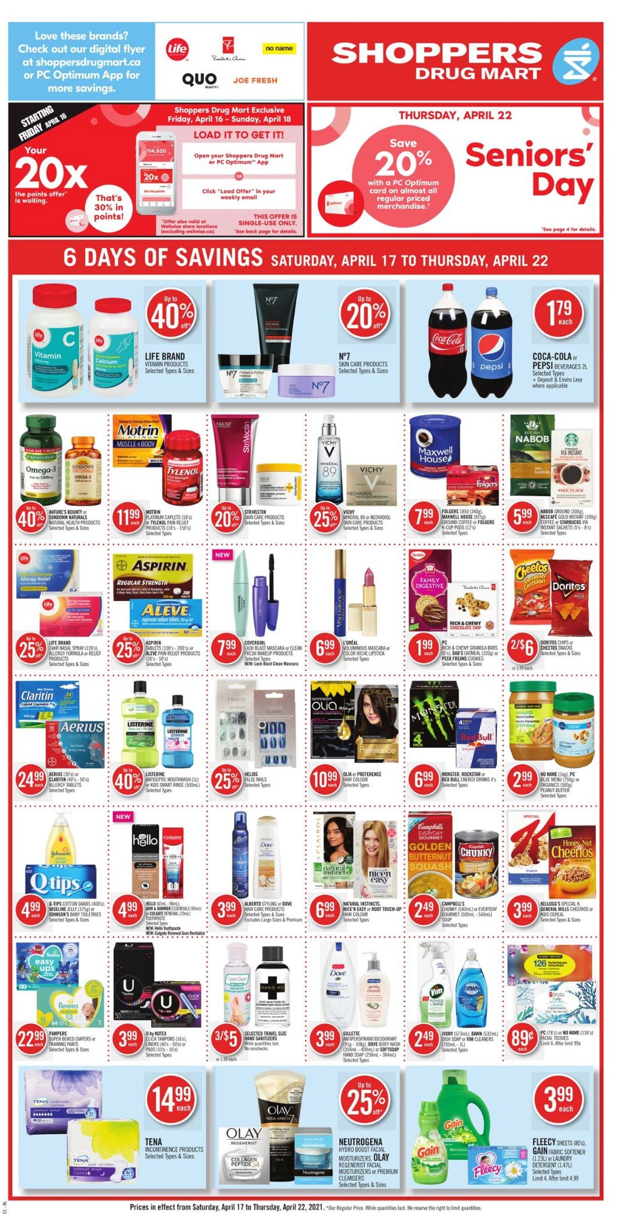 Shoppers Flyer - 04/17-04/22/2021 (Page 4)