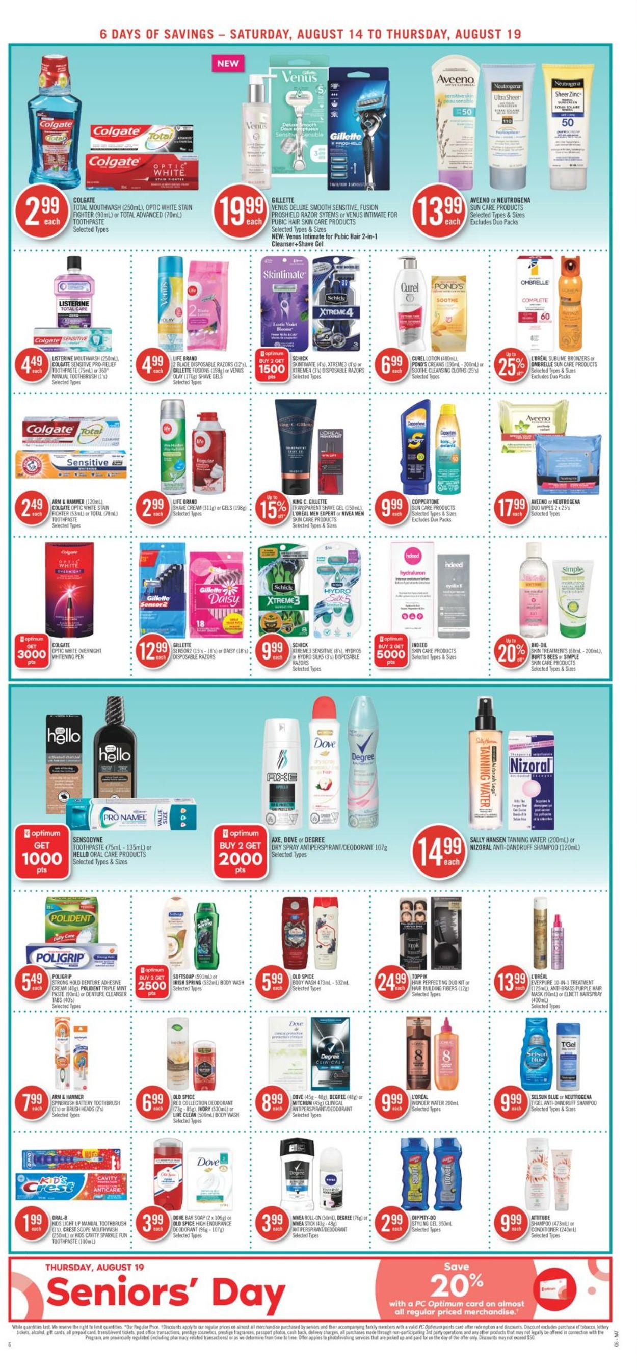Shoppers Flyer - 08/14-08/19/2021 (Page 14)