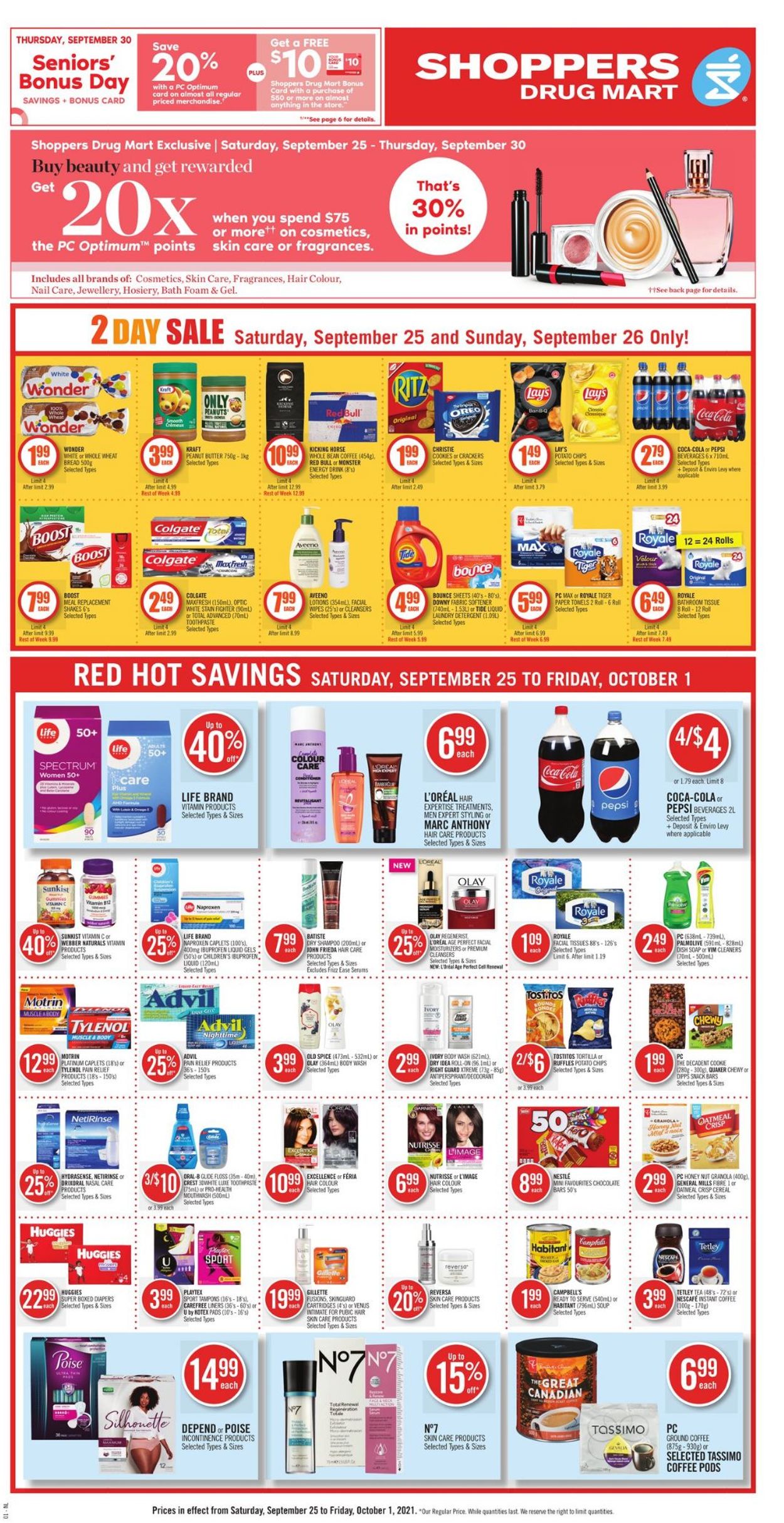 Shoppers Flyer - 09/25-10/01/2021 (Page 3)