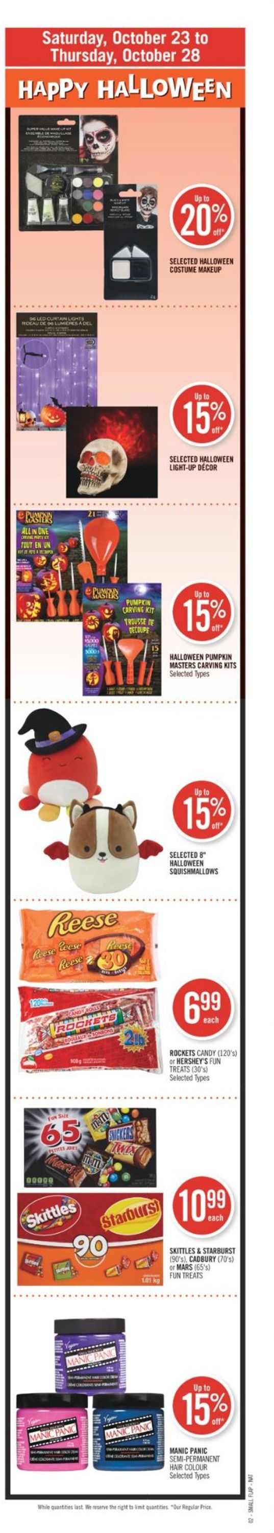 Shoppers HALLOWEEN 2021 Flyer - 10/23-10/28/2021 (Page 2)