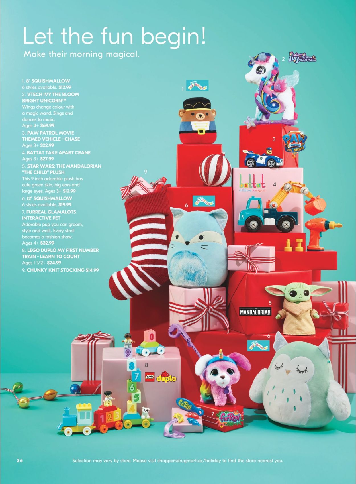 Shoppers HOLIDAYS 2021 Flyer - 11/06-12/22/2021 (Page 36)