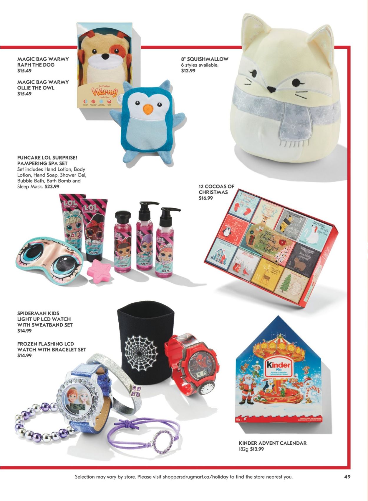 Shoppers HOLIDAYS 2021 Flyer - 11/06-12/22/2021 (Page 49)