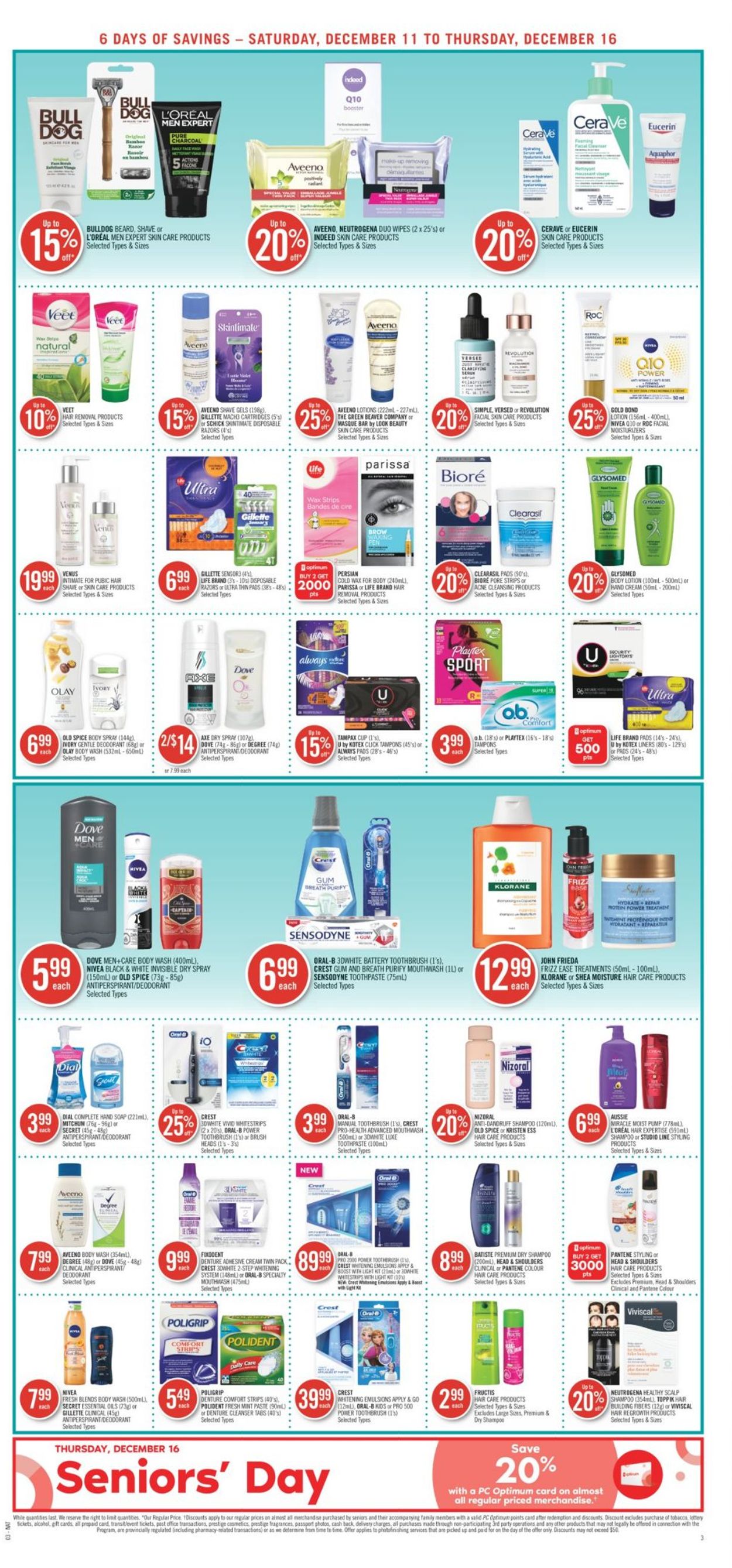 Shoppers HOLIDAYS 2021 Flyer - 12/11-12/16/2021 (Page 7)