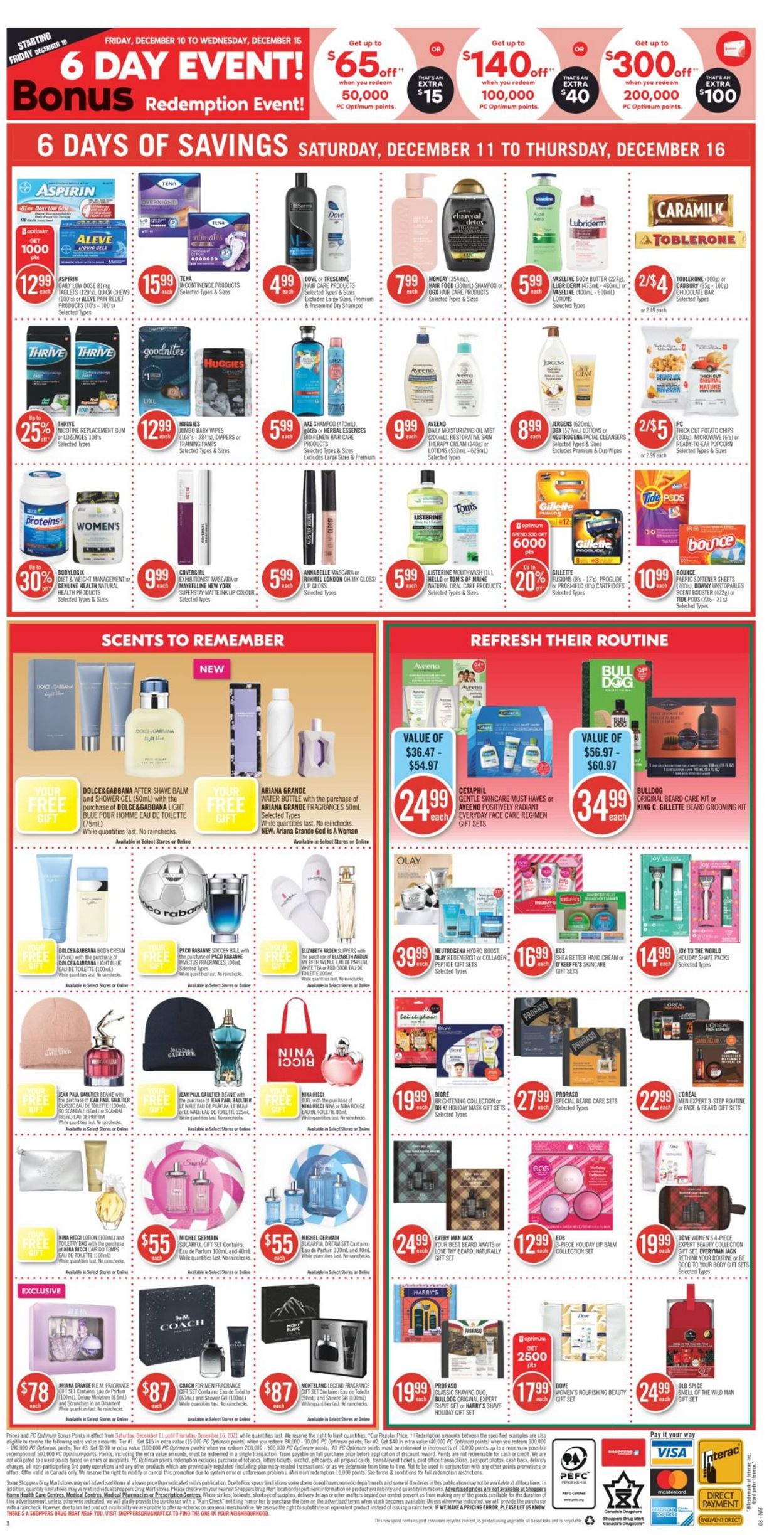 Shoppers HOLIDAYS 2021 Flyer - 12/11-12/16/2021 (Page 21)