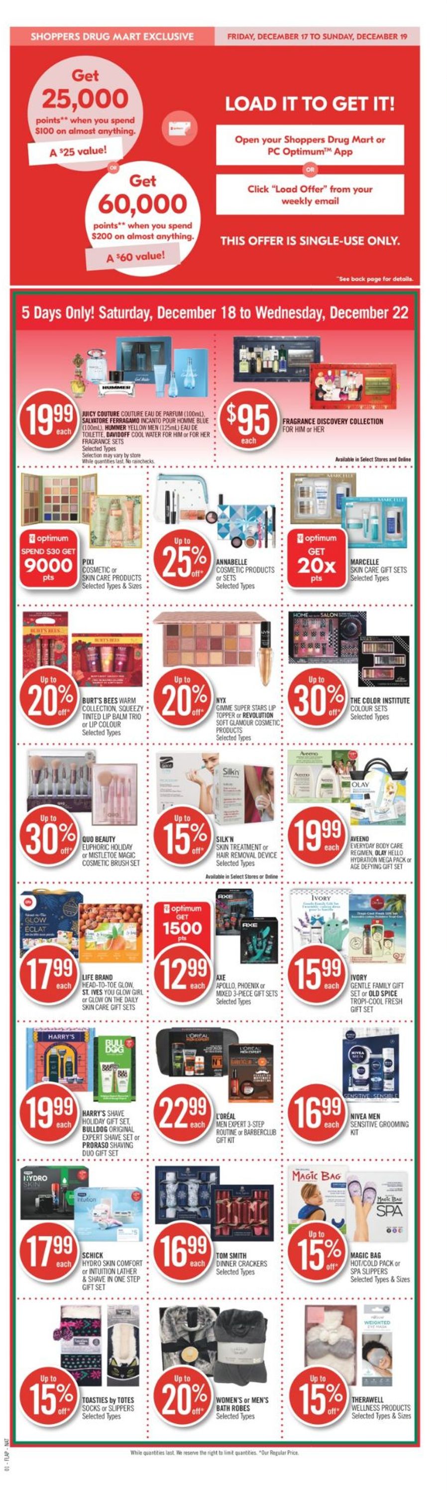 Shoppers HOLIDAYS 2021 Flyer - 12/18-12/22/2021 (Page 3)