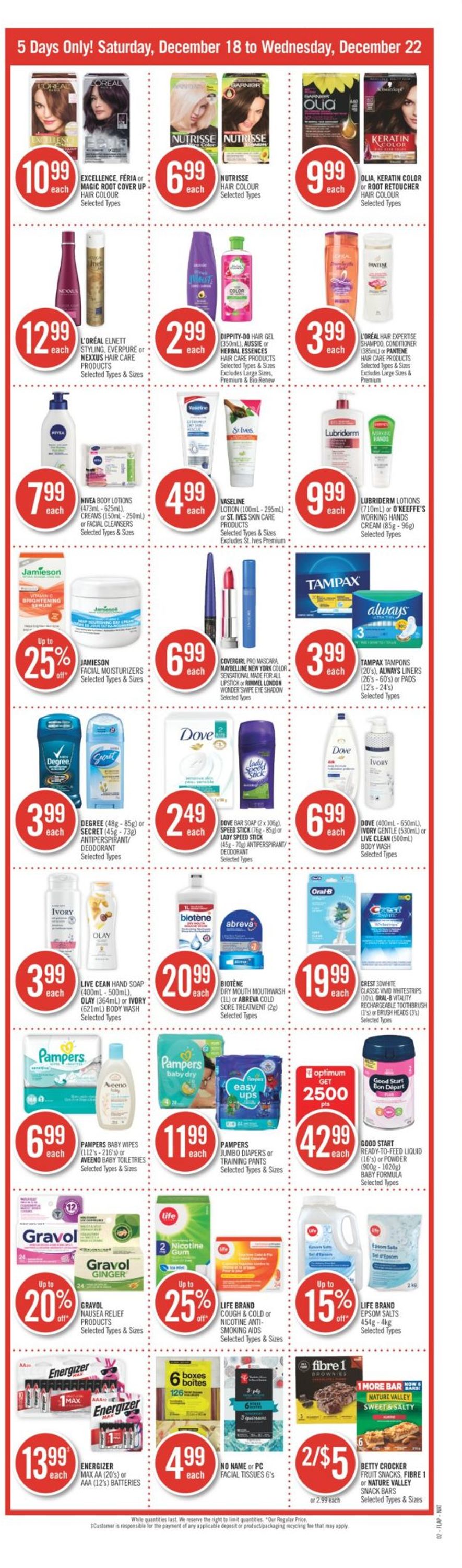 Shoppers HOLIDAYS 2021 Flyer - 12/18-12/22/2021 (Page 4)