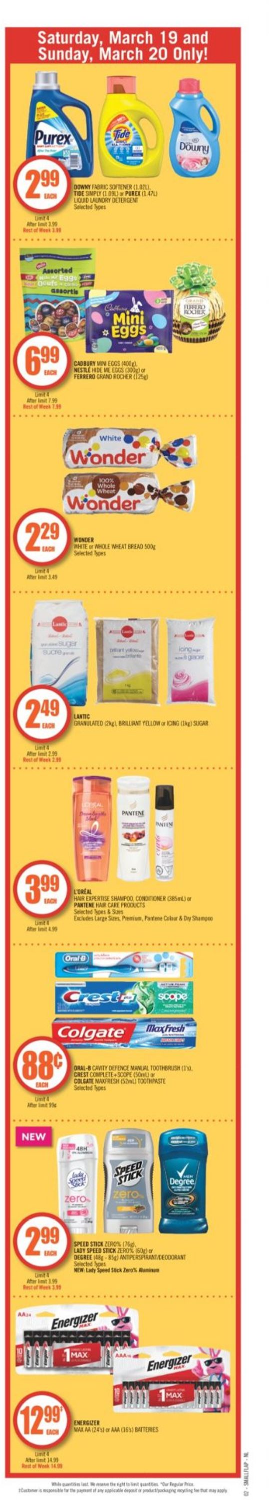 Shoppers Flyer - 03/19-03/24/2022 (Page 2)
