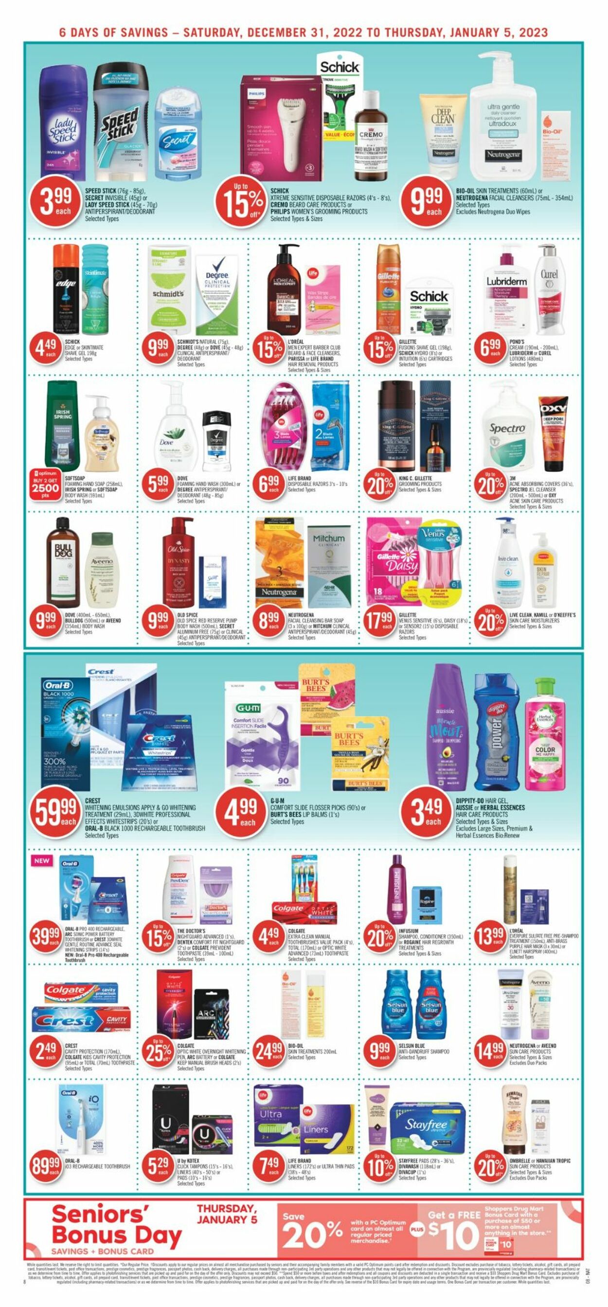 Shoppers Flyer - 12/31-01/05/2023 (Page 16)