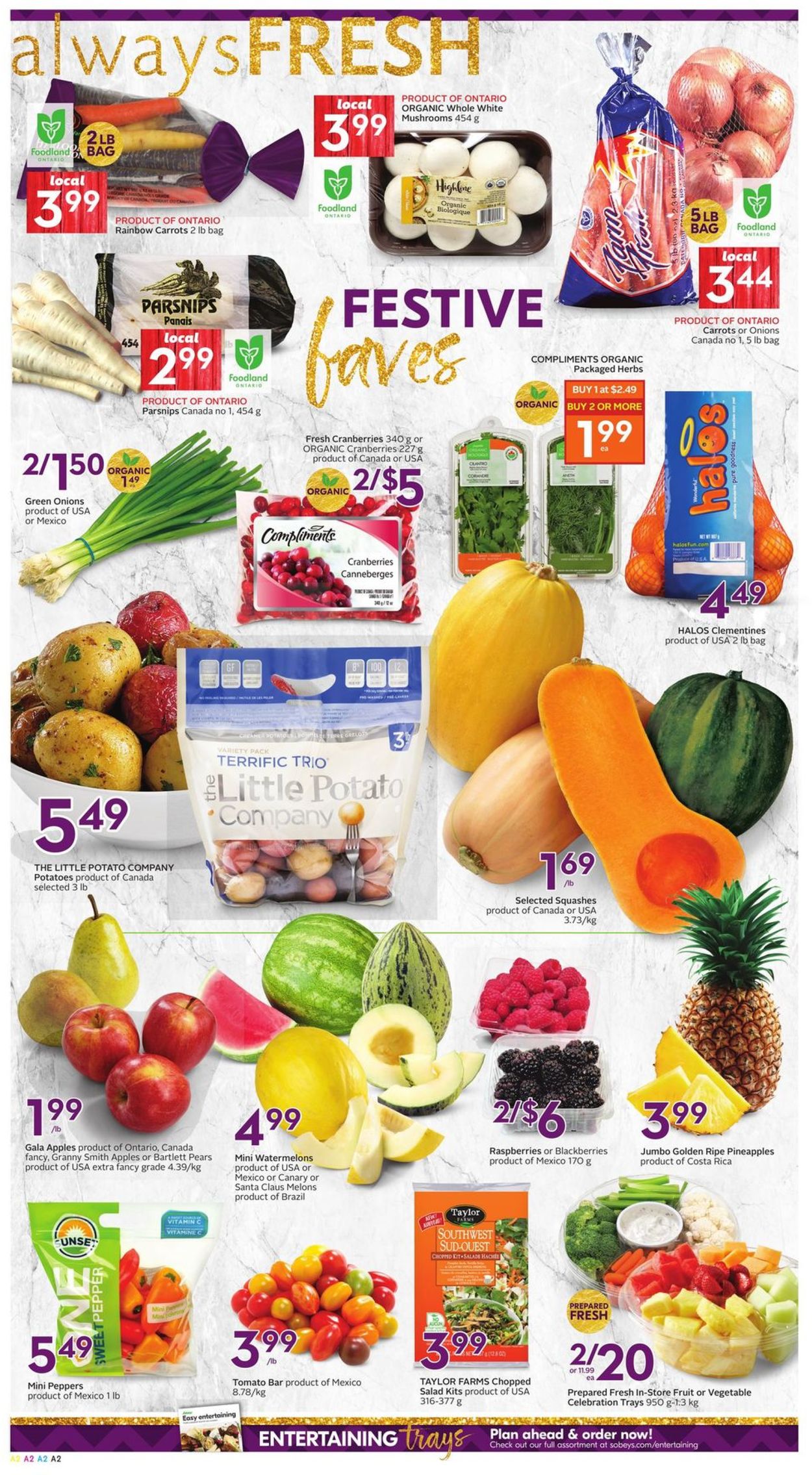 Sobeys Christmas Flyer 2019 Flyer - 12/19-12/25/2019 (Page 2)