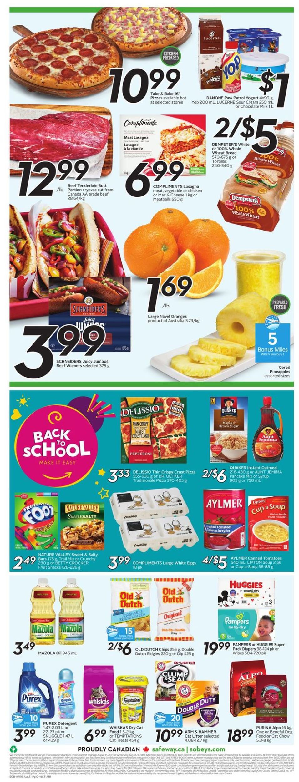 Sobeys Flyer - 08/15-08/21/2019 (Page 13)