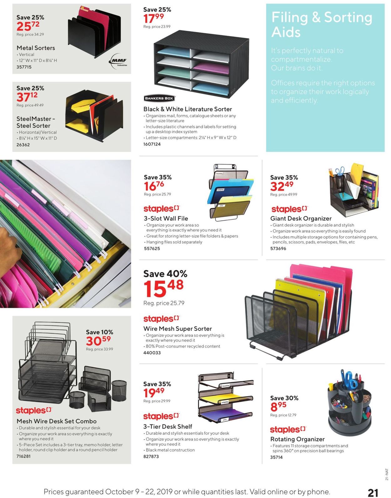 Staples Flyer - 10/09-10/22/2019 (Page 21)