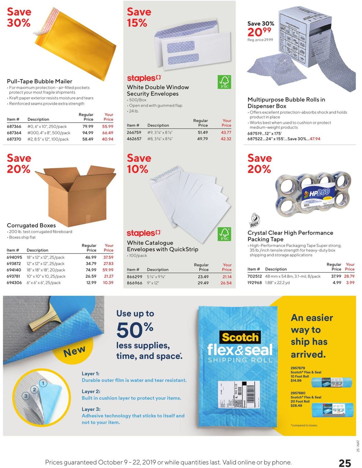 Staples Flyer - 10/09-10/22/2019 (Page 25)