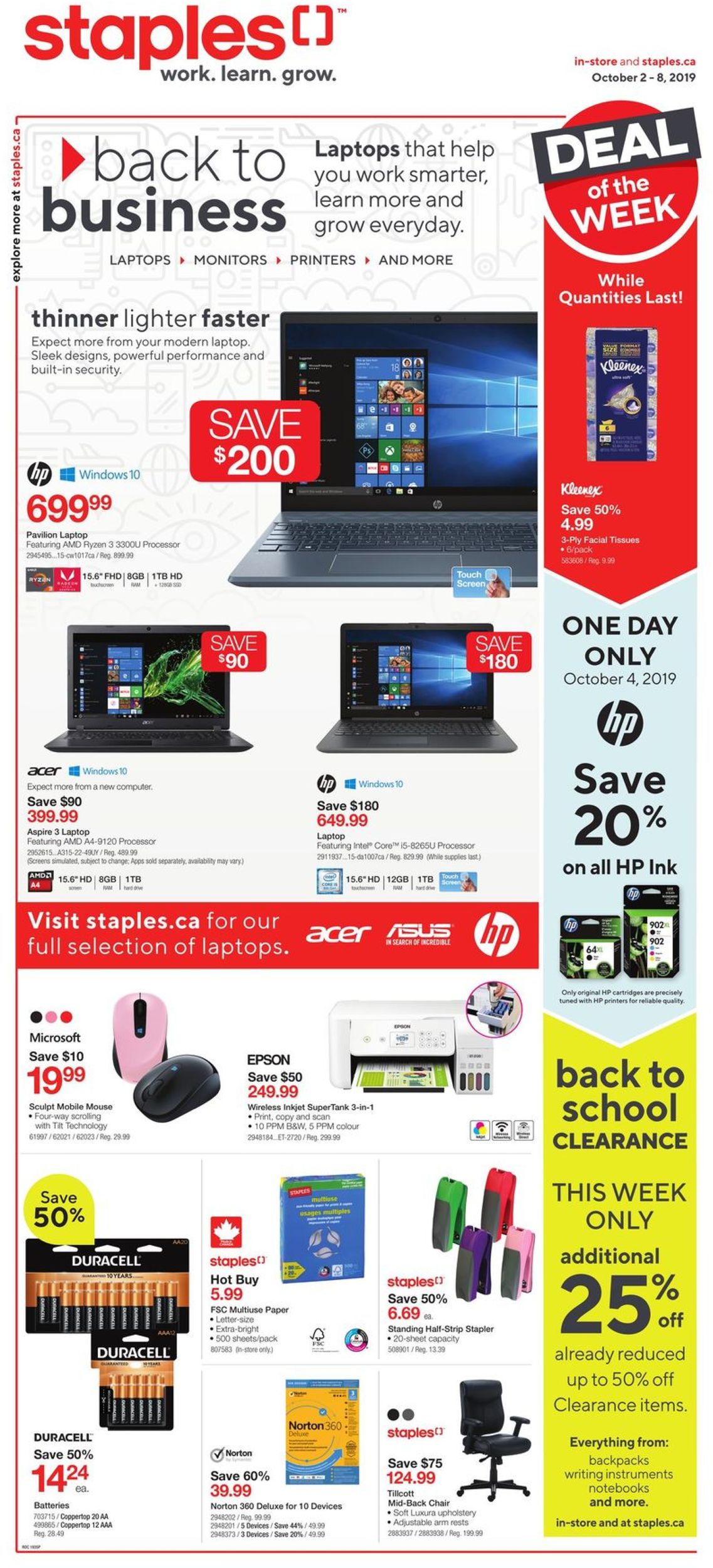 Staples Flyer - 10/02-10/08/2019 (Page 2)