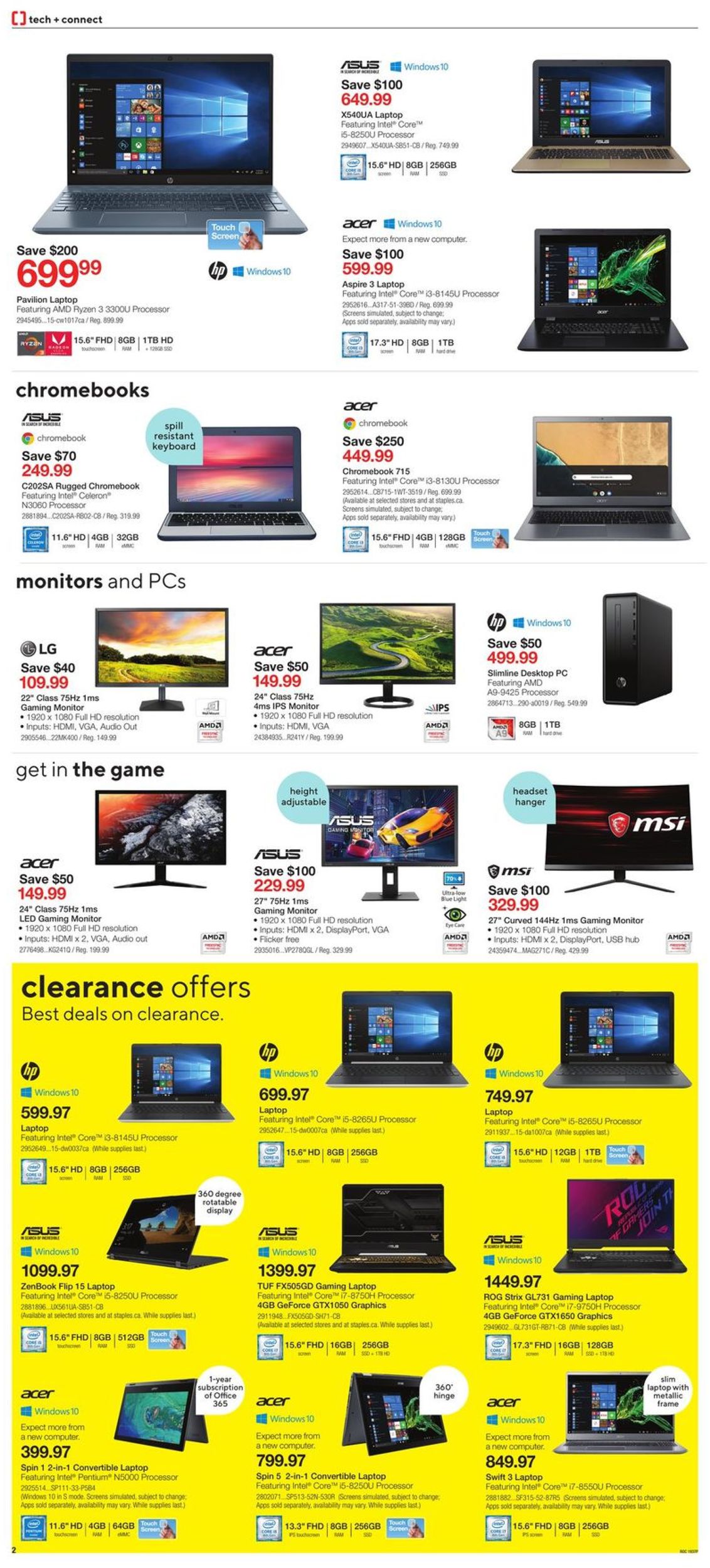 Staples Flyer - 10/16-10/22/2019 (Page 2)