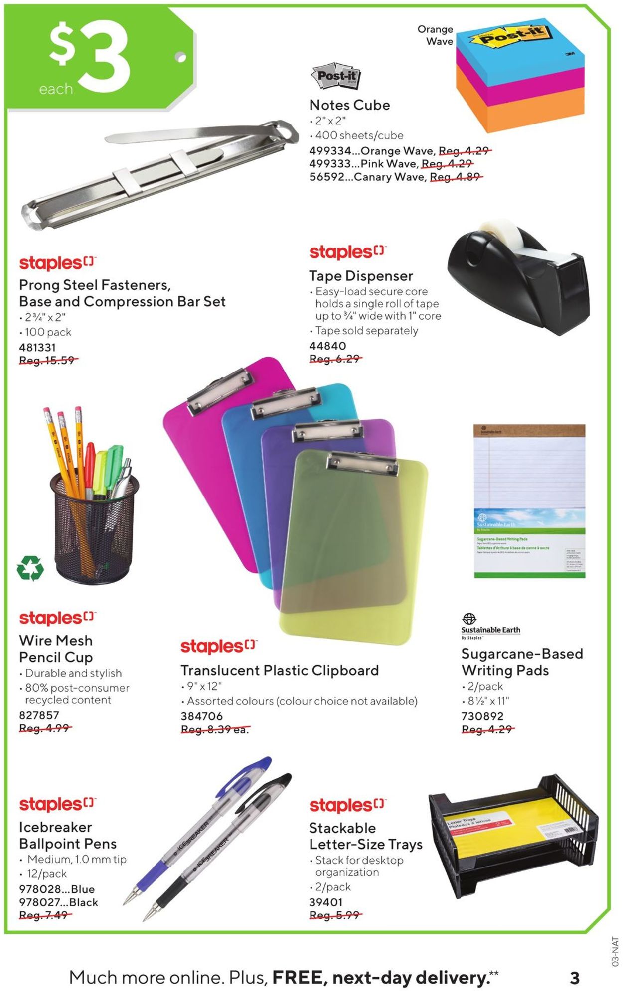Staples Flyer - 11/06-11/19/2019 (Page 3)