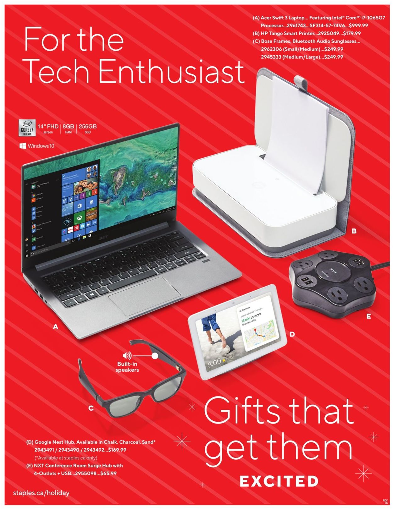 Staples HOLIDAY FLYER 2019 Flyer - 11/20-11/26/2019 (Page 6)