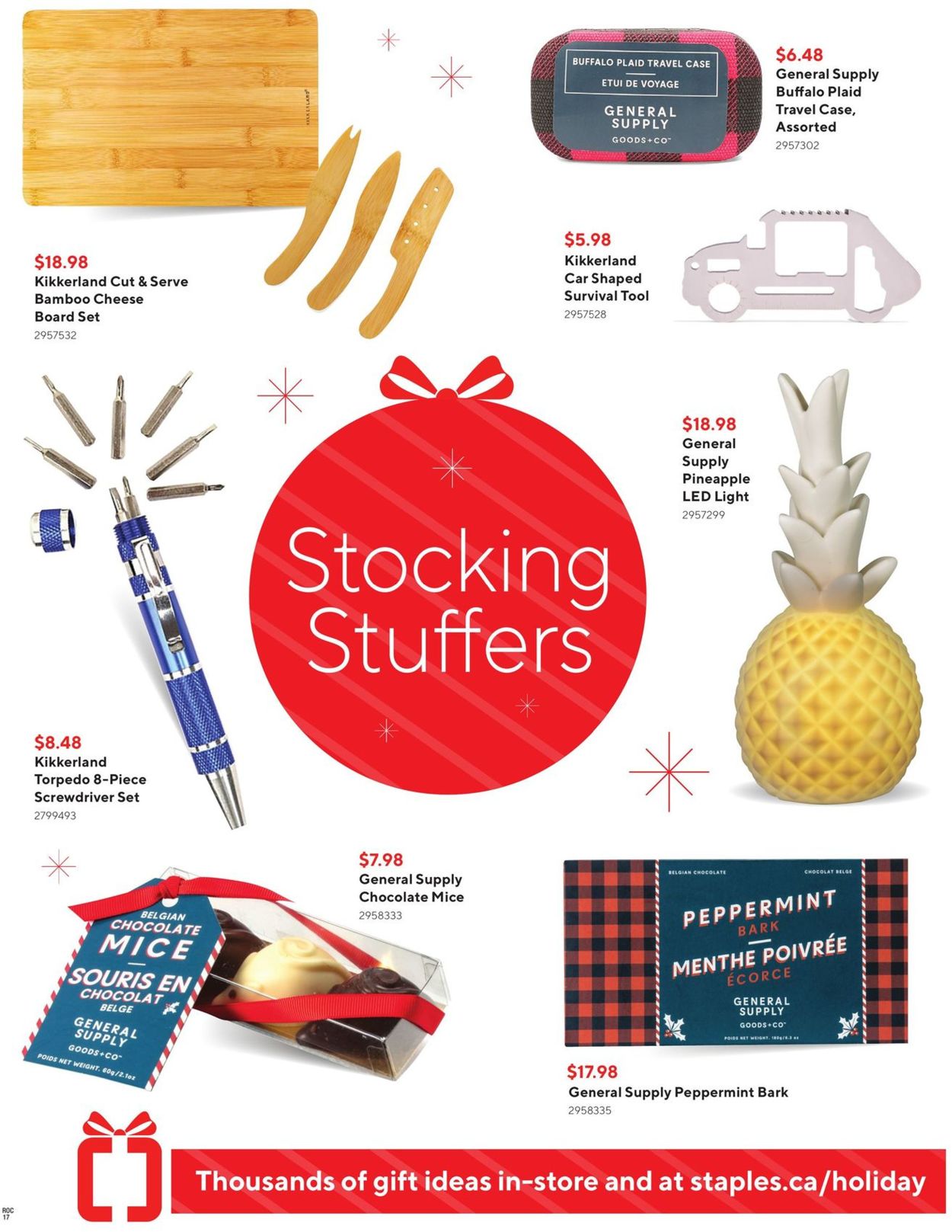 Staples HOLIDAY FLYER 2019 Flyer - 11/20-11/26/2019 (Page 17)