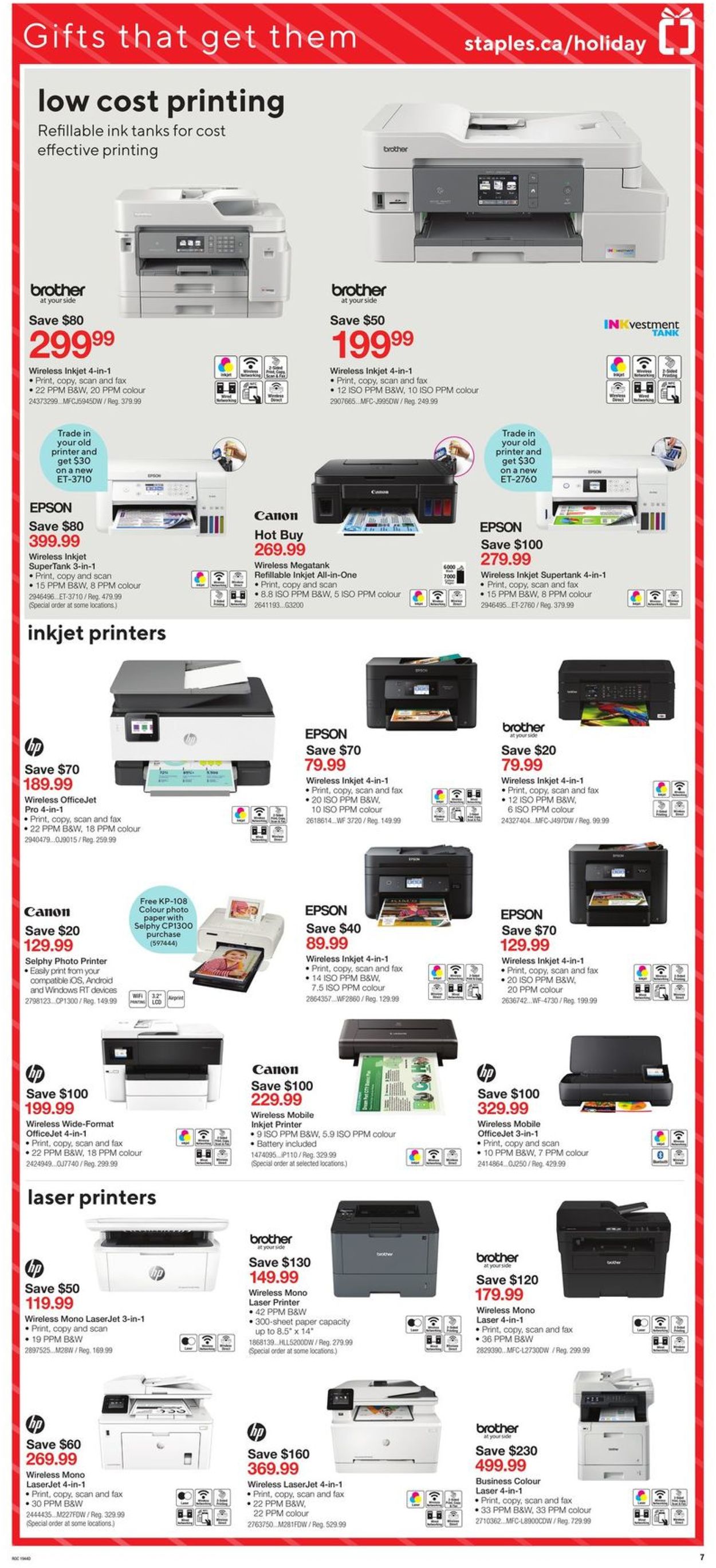 Staples HOLIDAY FLYER 2019 Flyer - 12/04-12/10/2019 (Page 8)