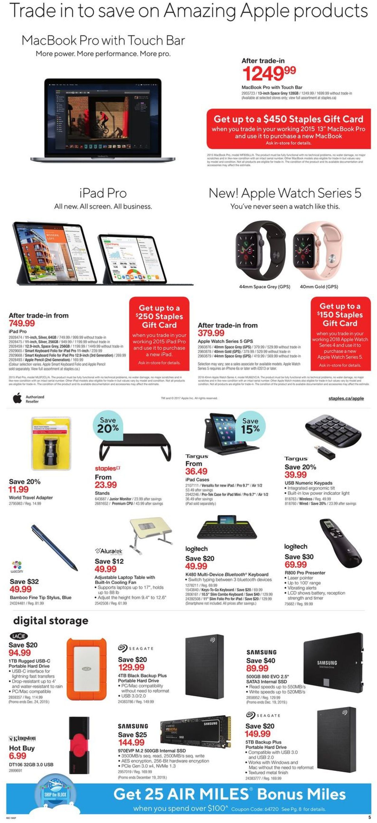 Staples Flyer - 12/11-12/17/2019 (Page 5)
