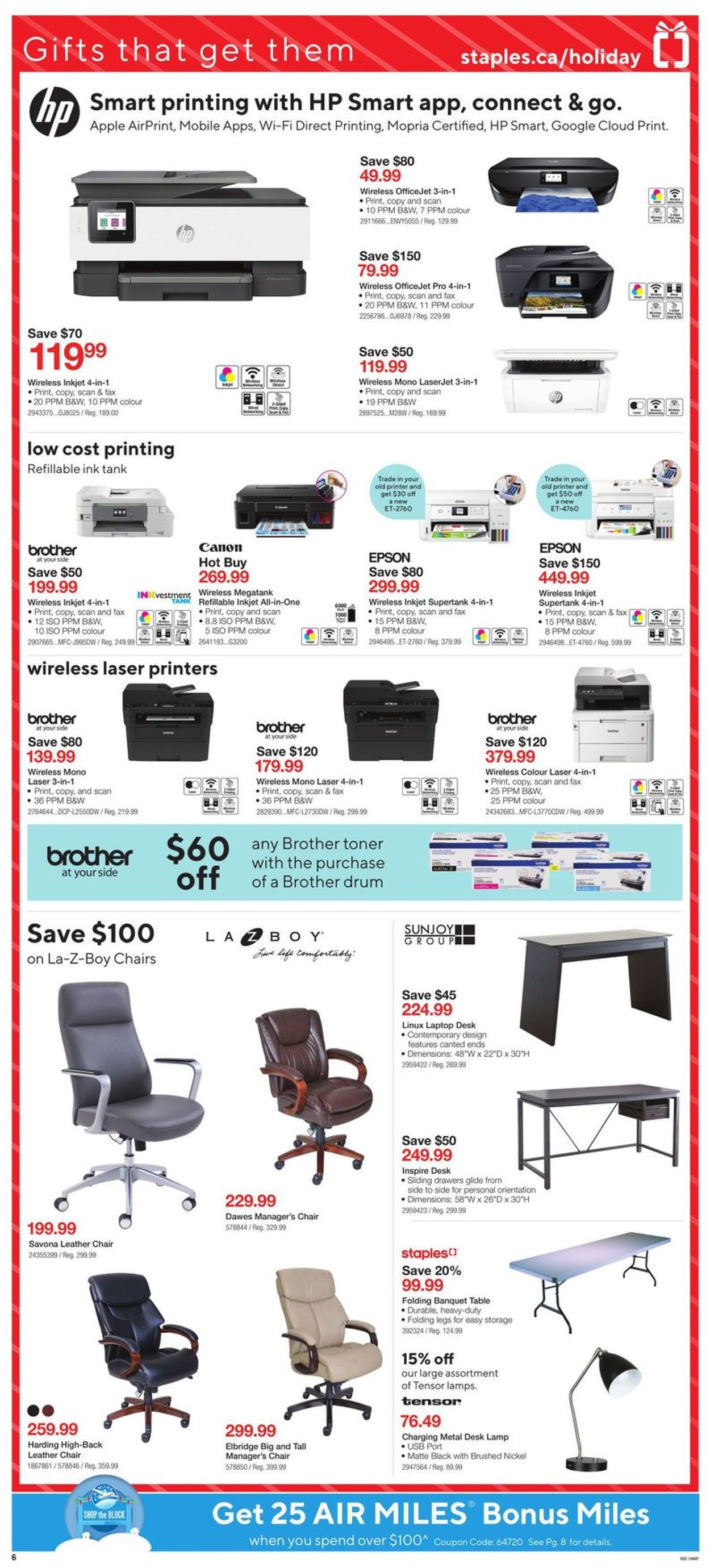 Staples HOLIDAY FLYER 2019 Flyer - 12/18-12/24/2019 (Page 6)