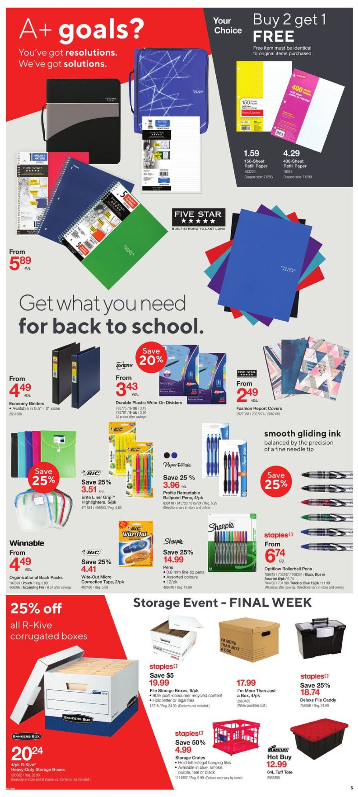 Staples Flyer - 01/08-01/14/2020 (Page 5)