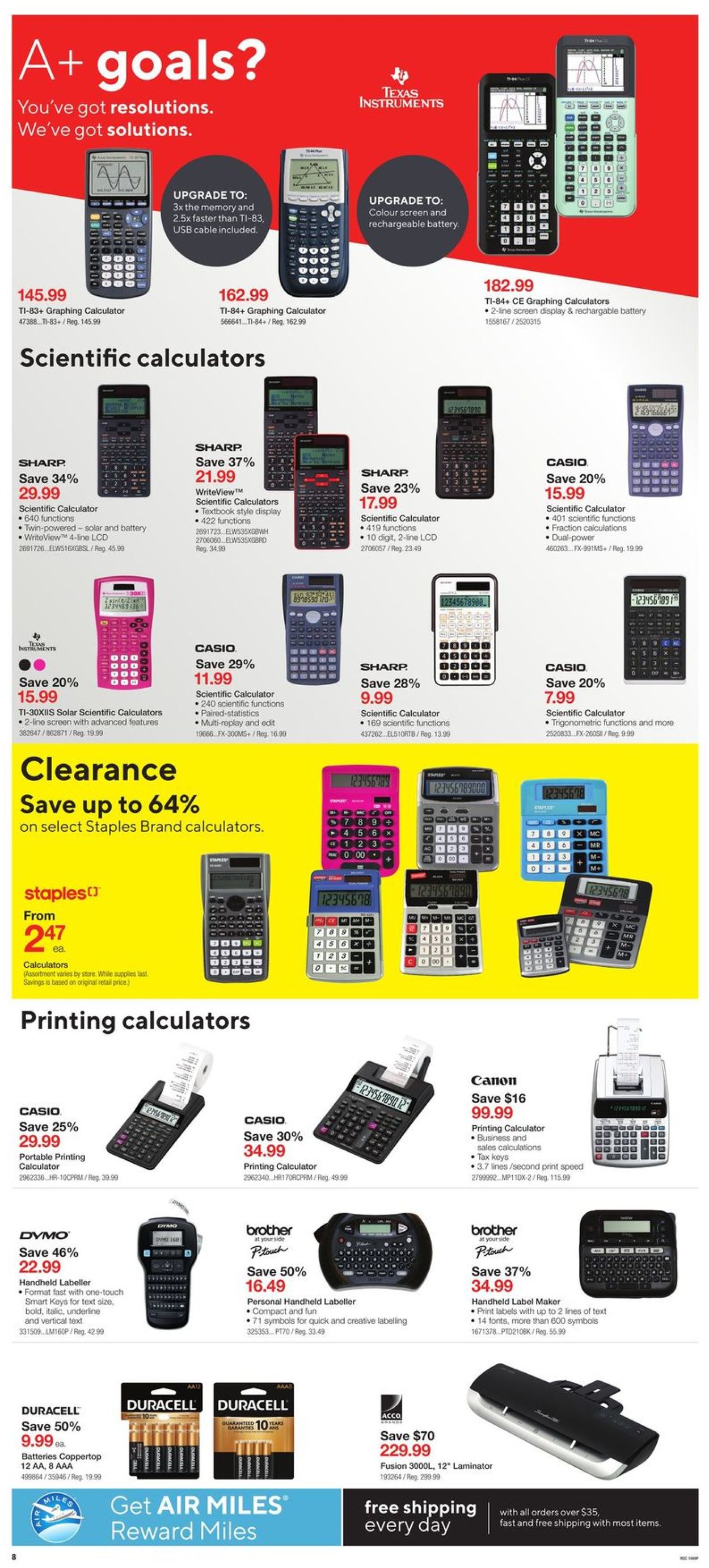 Staples Flyer - 01/08-01/14/2020 (Page 8)