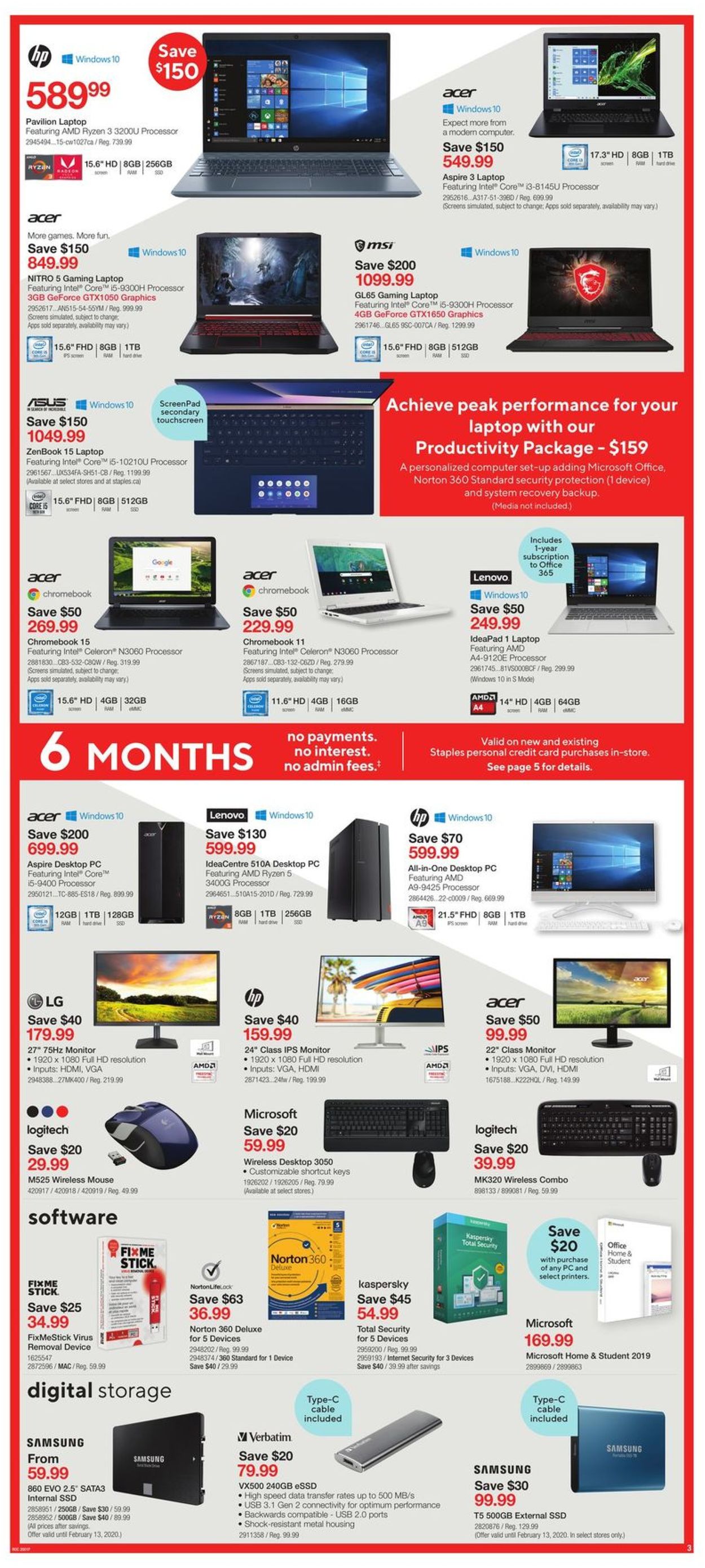Staples Flyer - 02/05-02/11/2020 (Page 3)