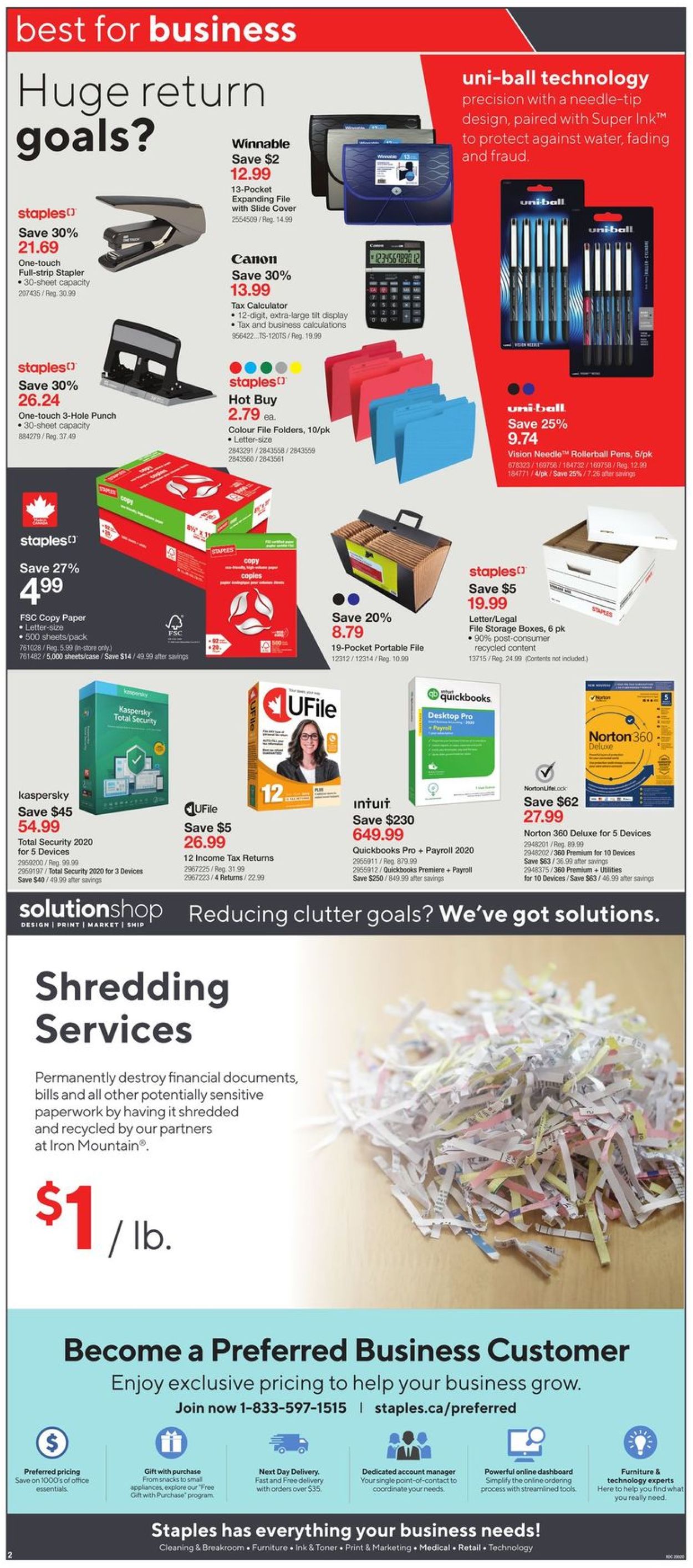 Staples Flyer - 02/12-02/18/2020 (Page 2)