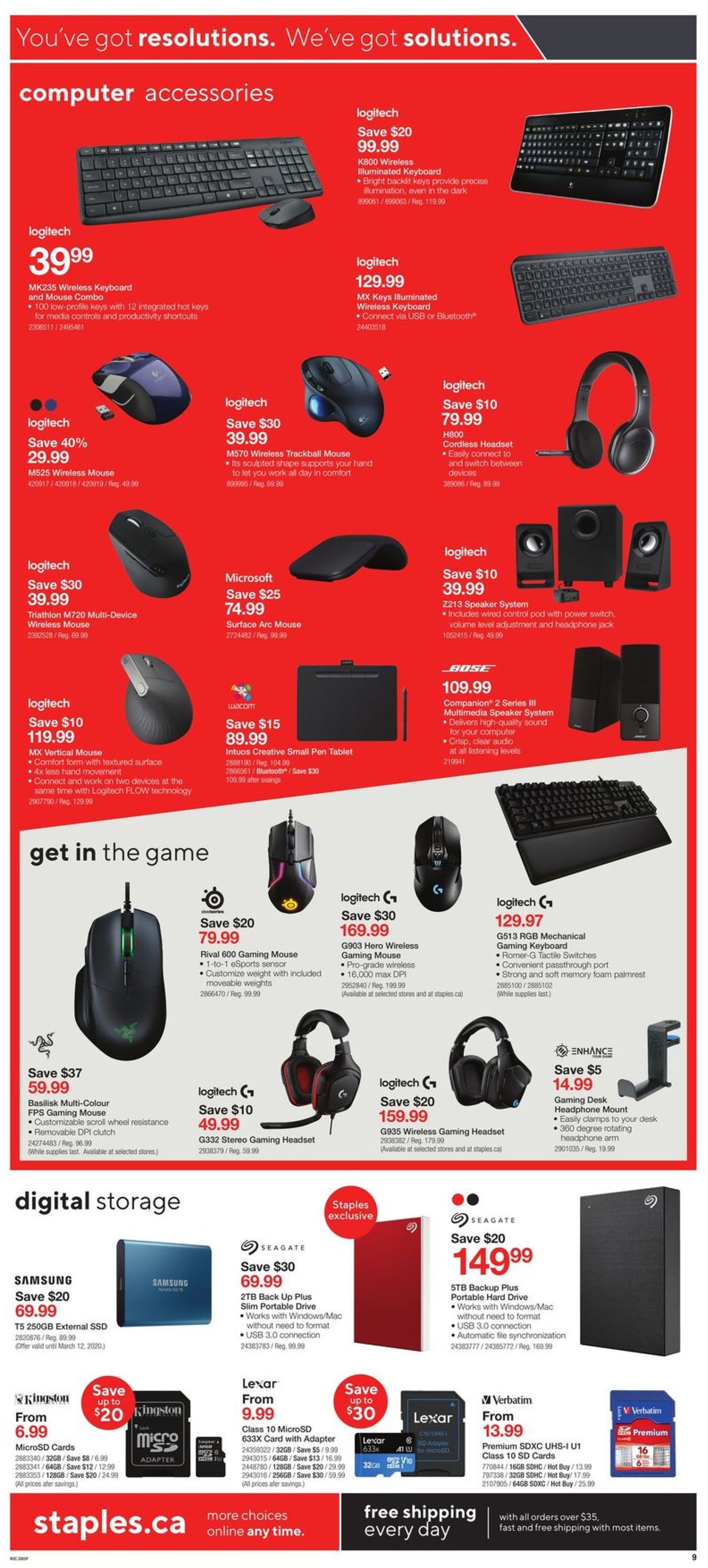 Staples Flyer - 03/04-03/10/2020 (Page 9)