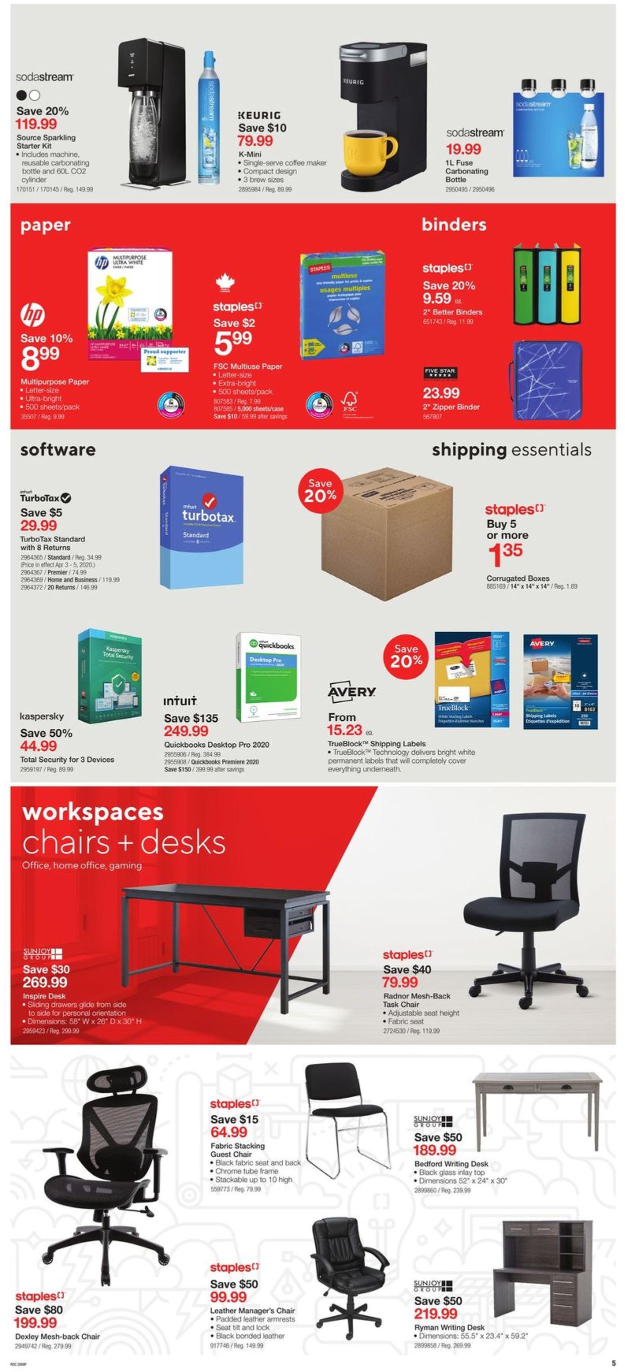 Staples Flyer - 04/01-04/07/2020 (Page 9)