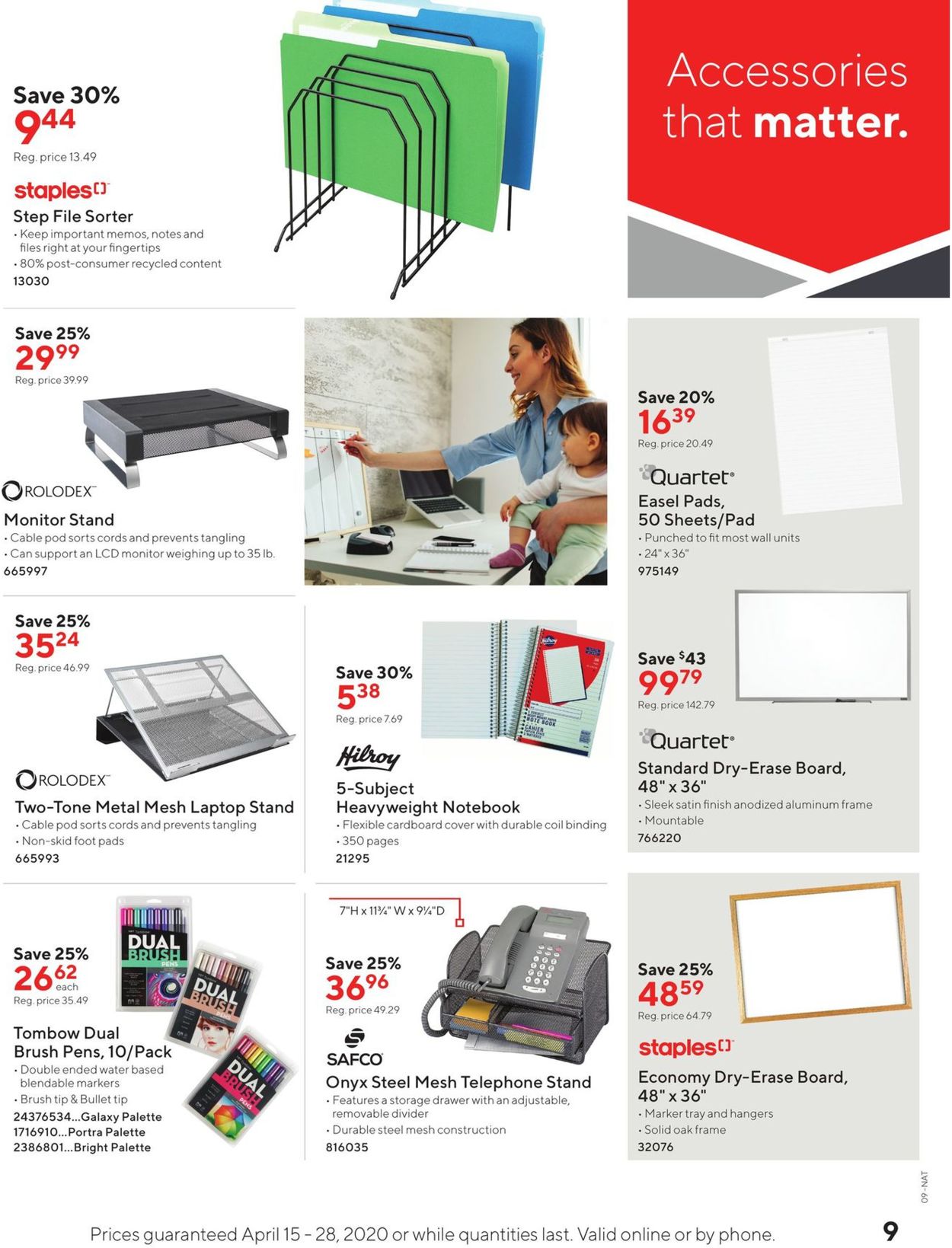 Staples Flyer - 04/15-04/28/2020 (Page 9)