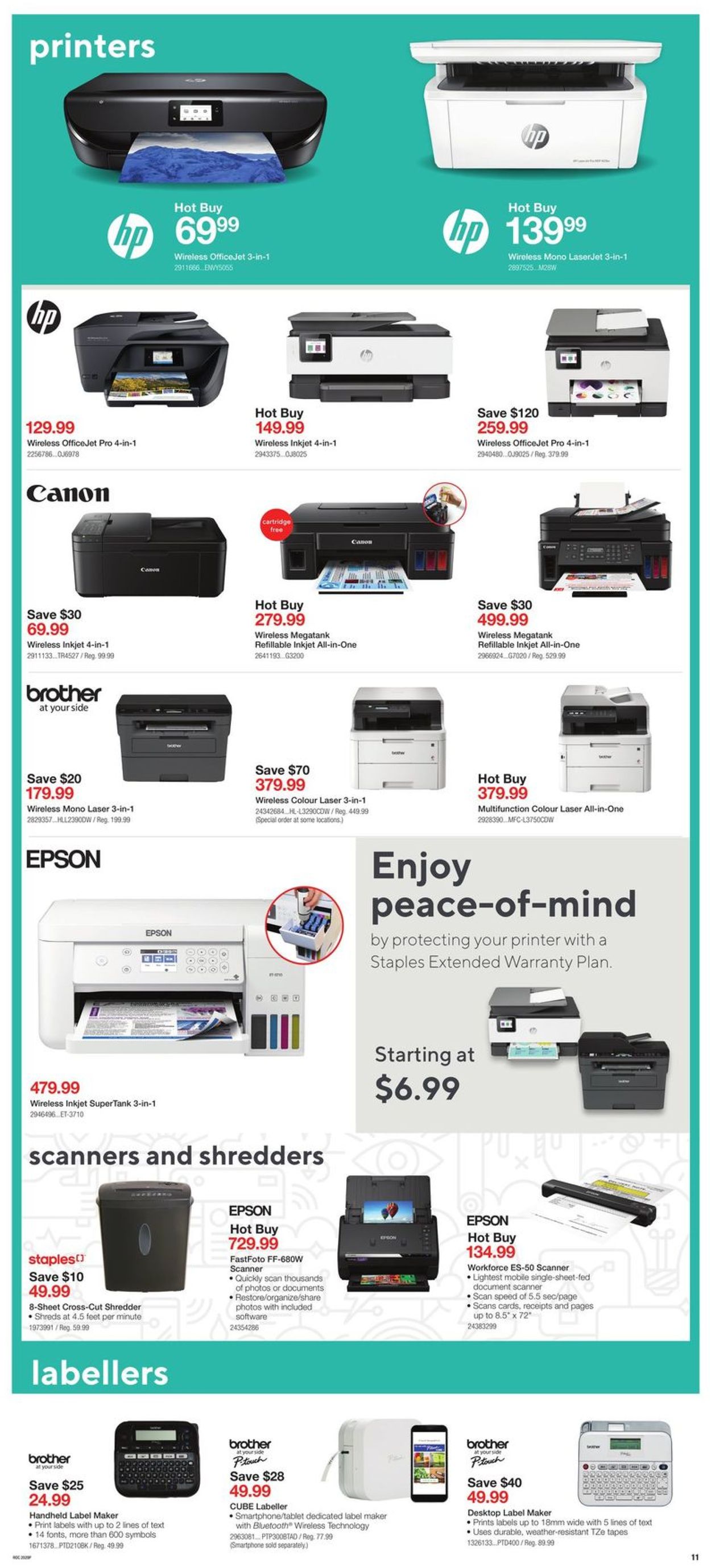 Staples Flyer - 08/19-08/25/2020 (Page 11)