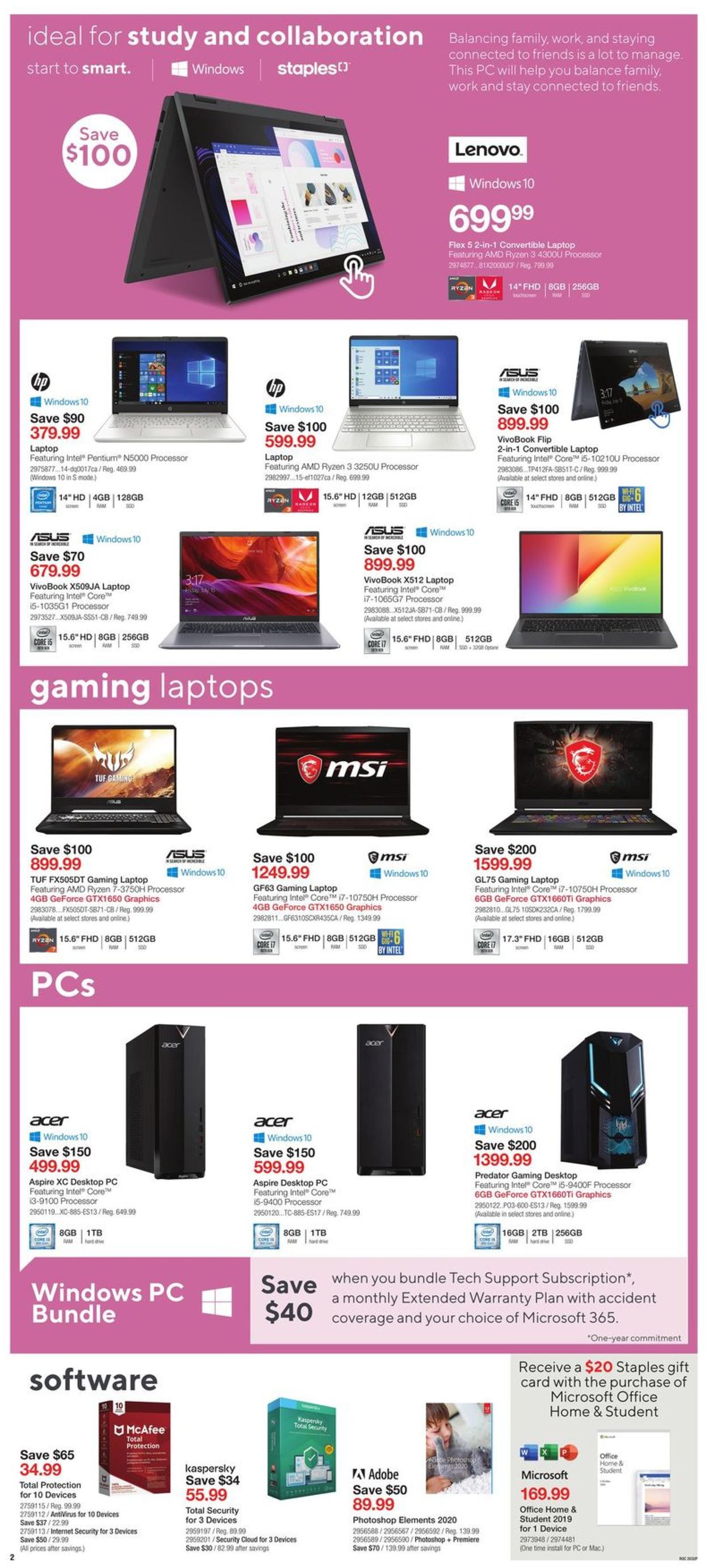 Staples Flyer - 09/09-09/15/2020 (Page 2)