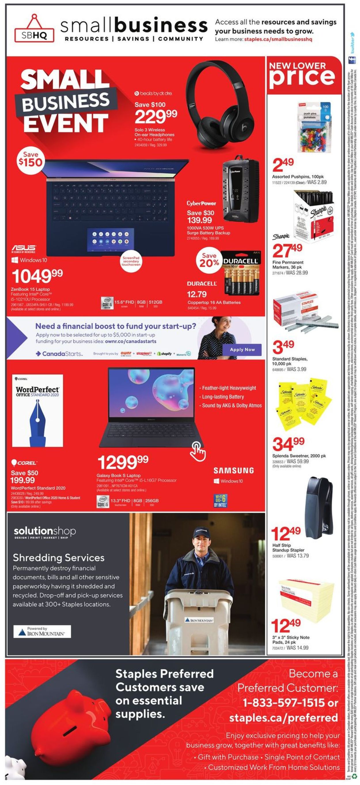 Staples Flyer - 09/30-10/06/2020 (Page 8)
