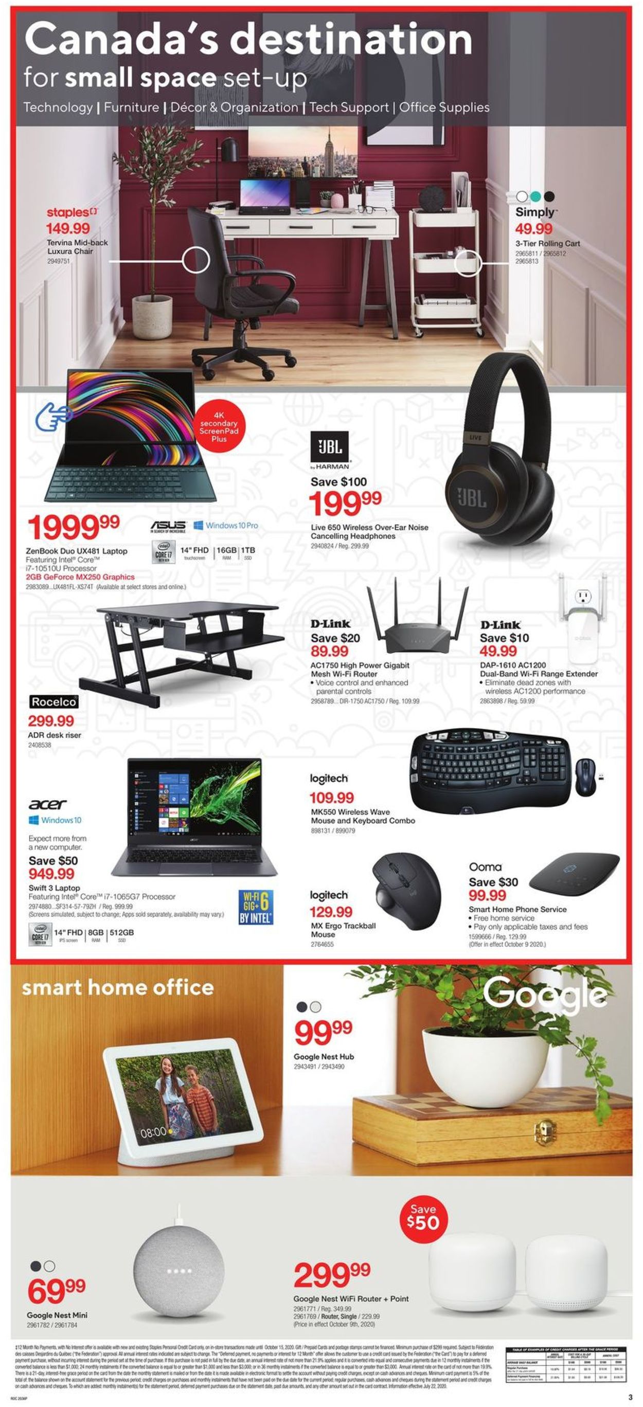 Staples Flyer - 10/07-10/13/2020 (Page 3)
