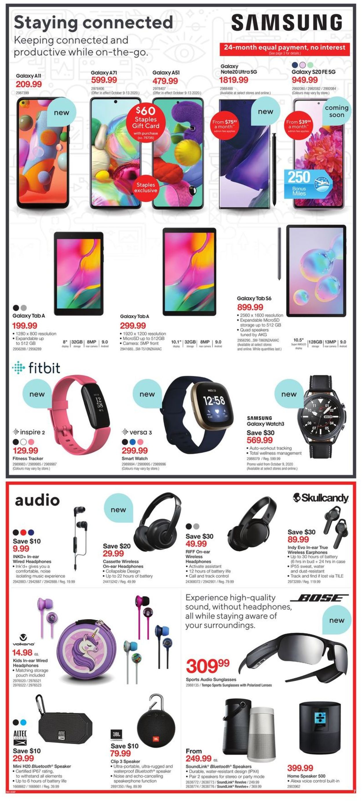 Staples Flyer - 10/07-10/13/2020 (Page 7)
