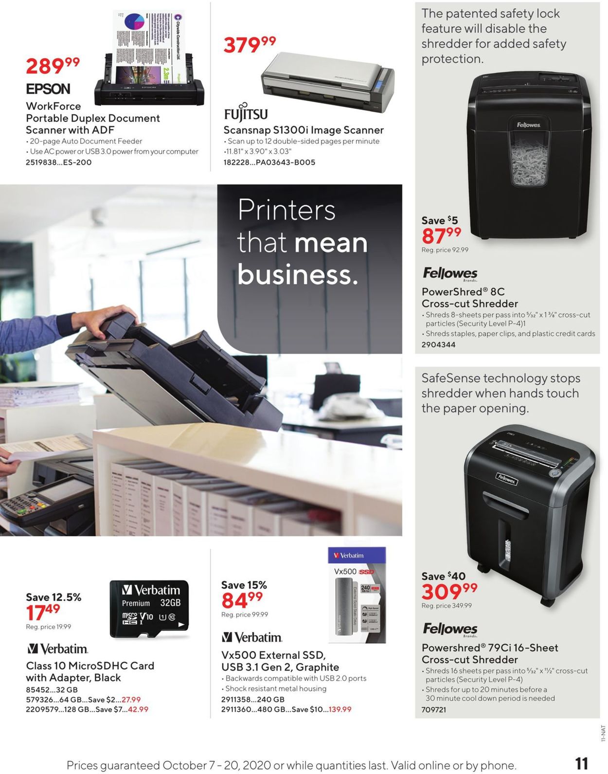 Staples Flyer - 10/07-10/20/2020 (Page 11)