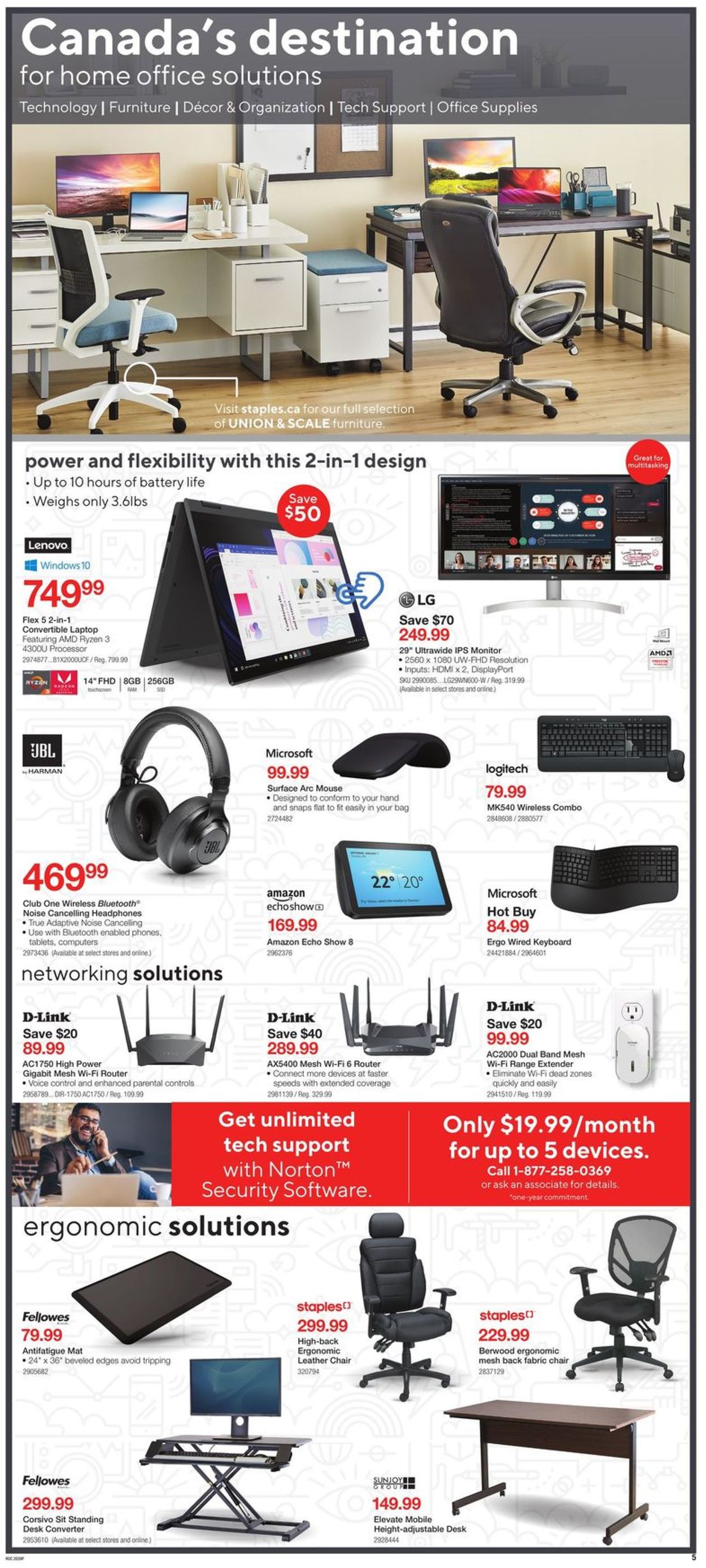 Staples Flyer - 10/28-11/03/2020 (Page 5)