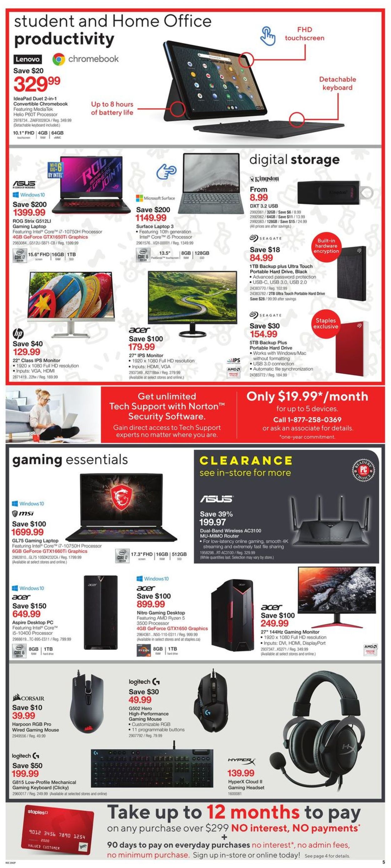 Staples - Black Friday 2020 Flyer - 11/18-11/26/2020 (Page 5)