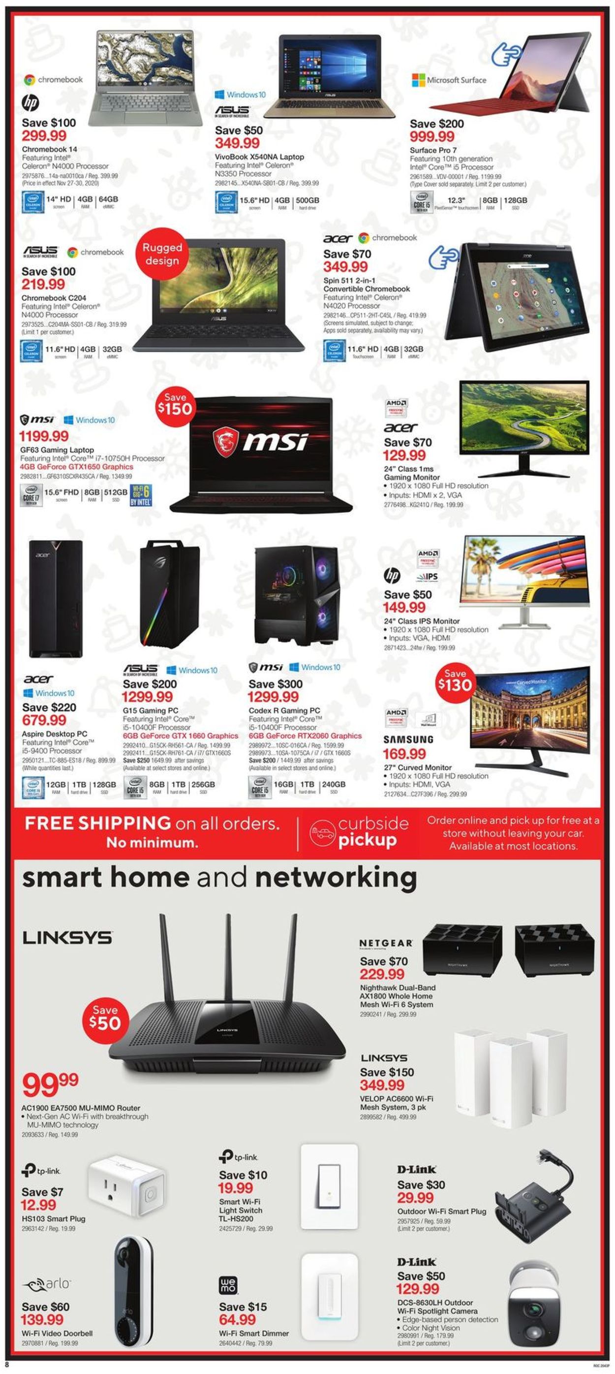 Staples - Black Friday 2020 Flyer - 11/27-12/01/2020 (Page 8)