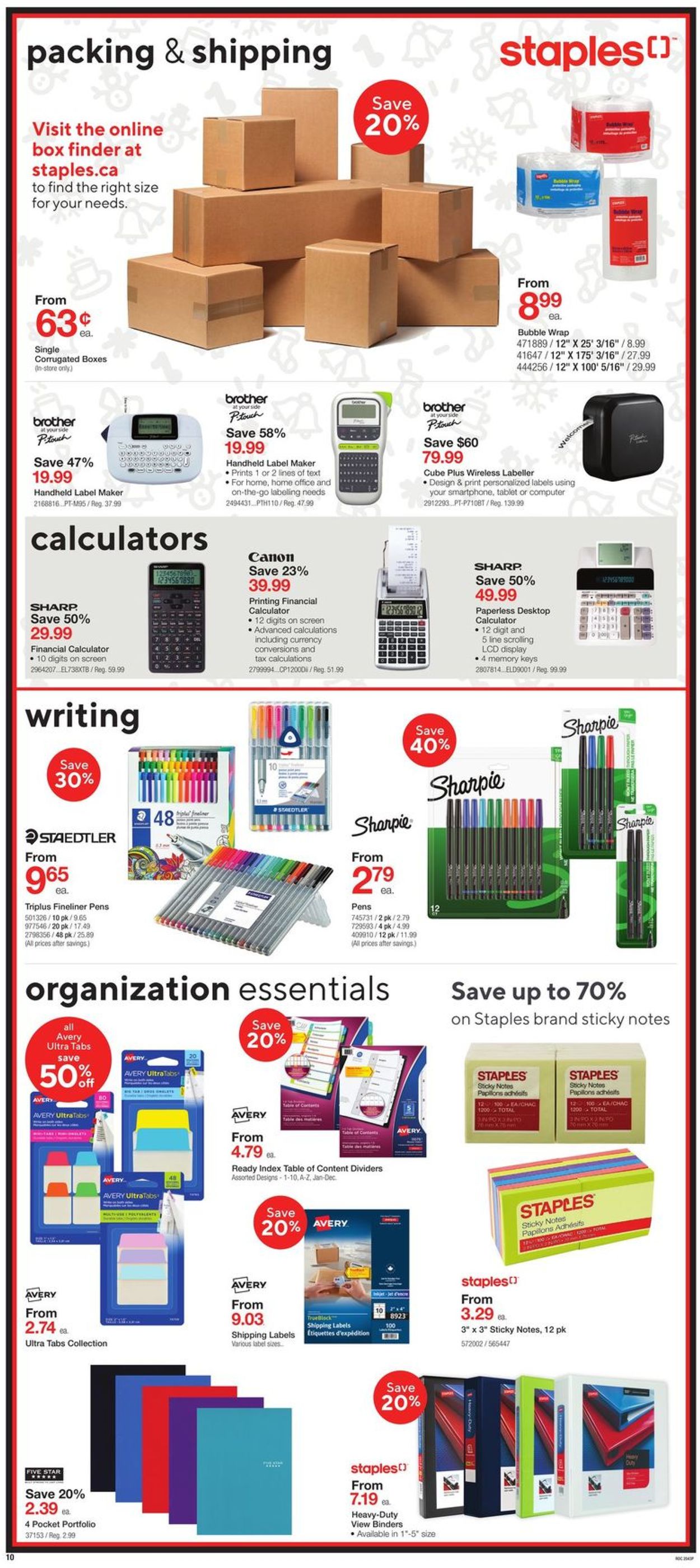 Staples - Black Friday 2020 Flyer - 11/27-12/01/2020 (Page 10)