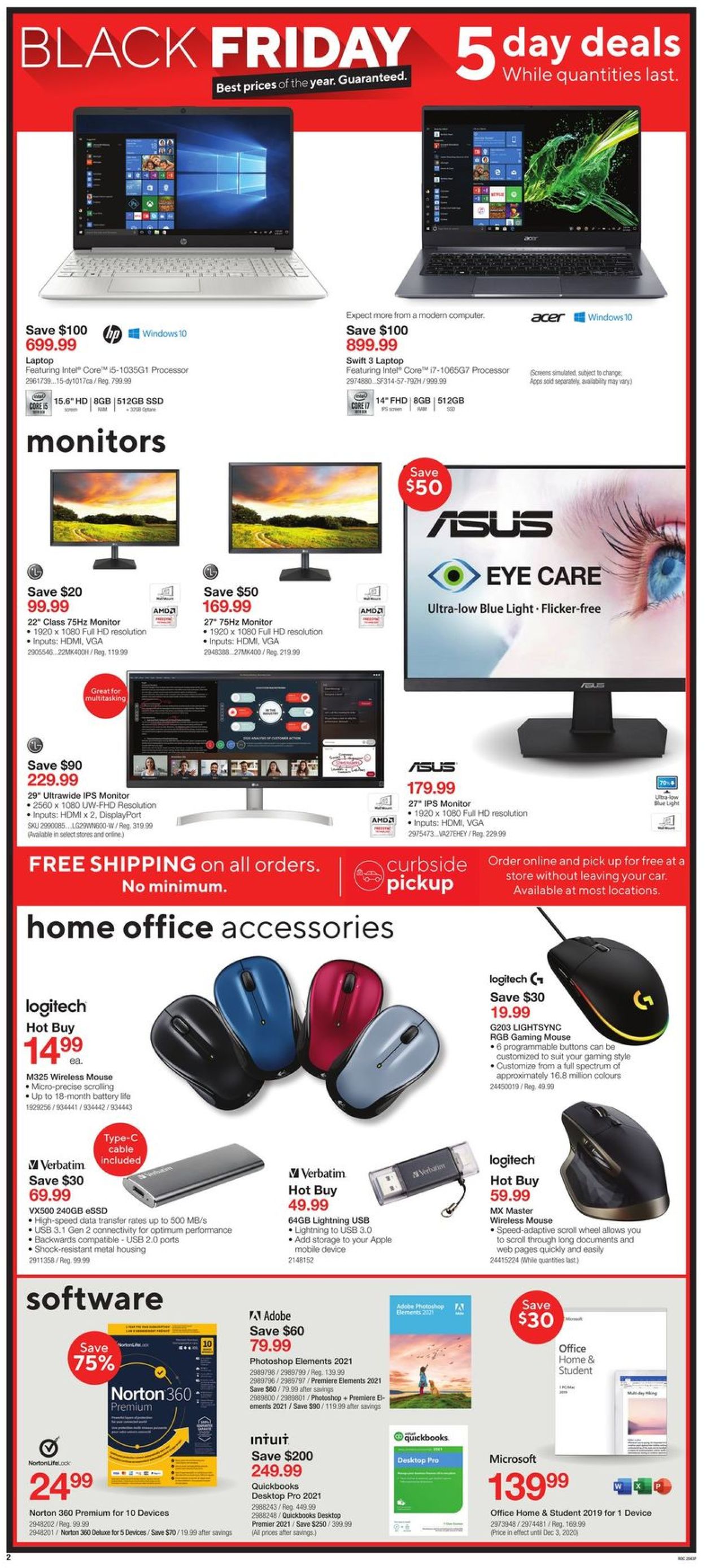 Staples - Black Friday 2020 Flyer - 11/27-12/01/2020 (Page 3)