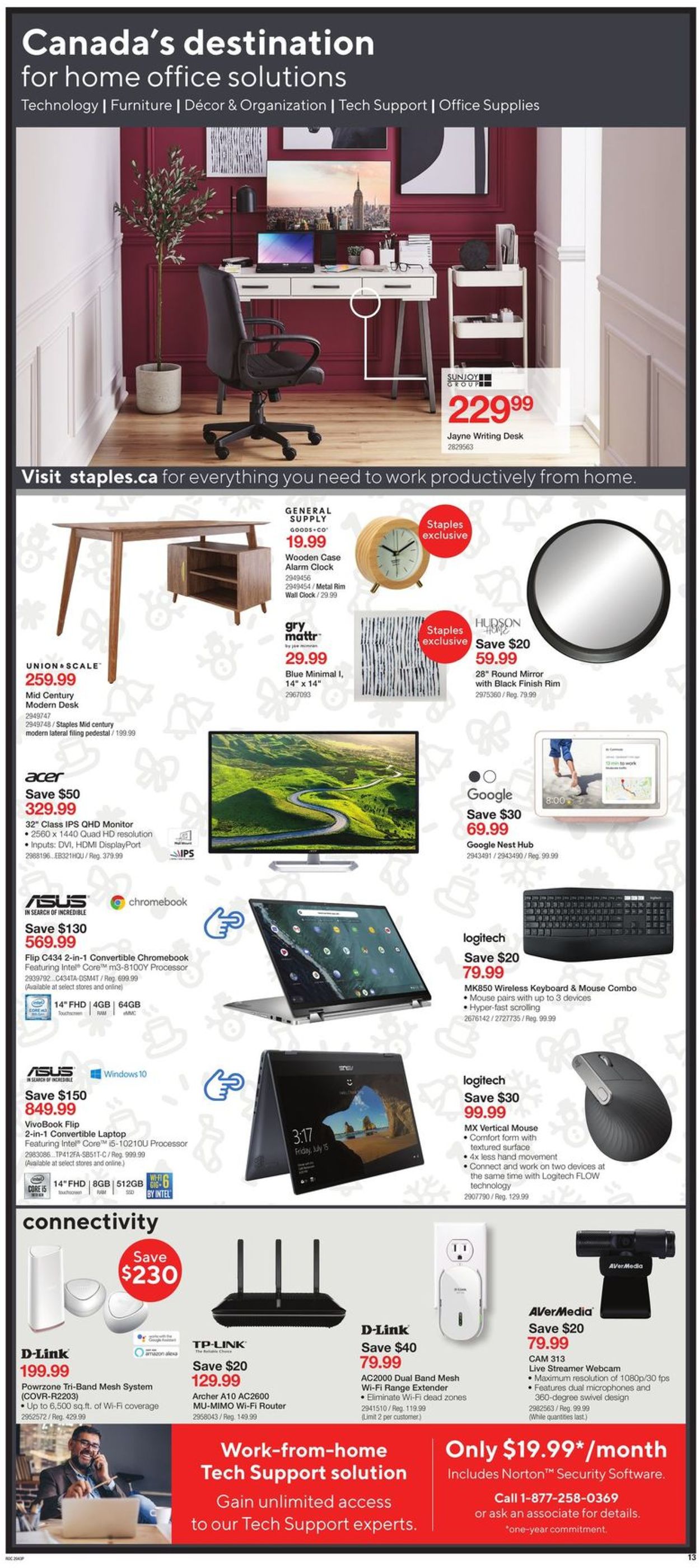 Staples - Black Friday 2020 Flyer - 11/27-12/01/2020 (Page 14)
