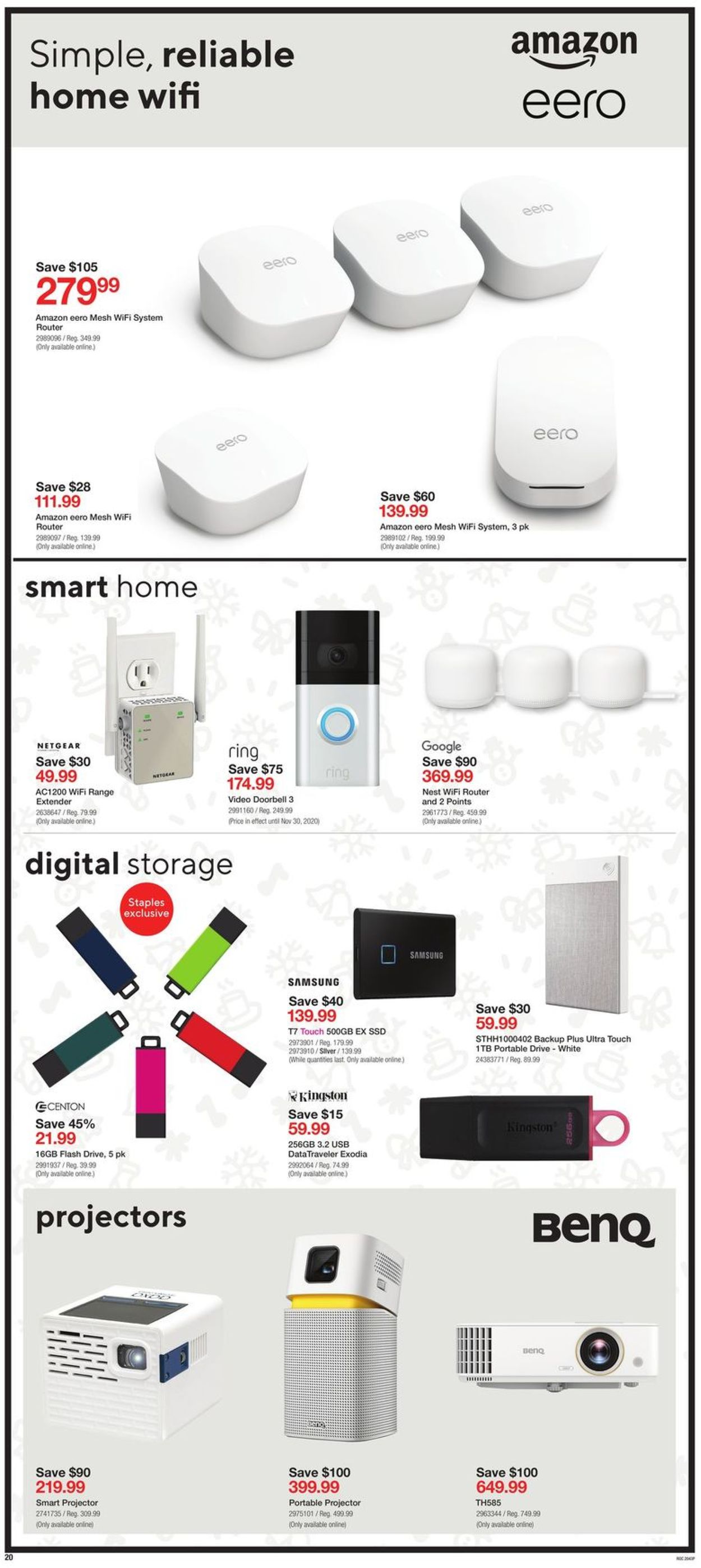 Staples - Black Friday 2020 Flyer - 11/27-12/01/2020 (Page 17)